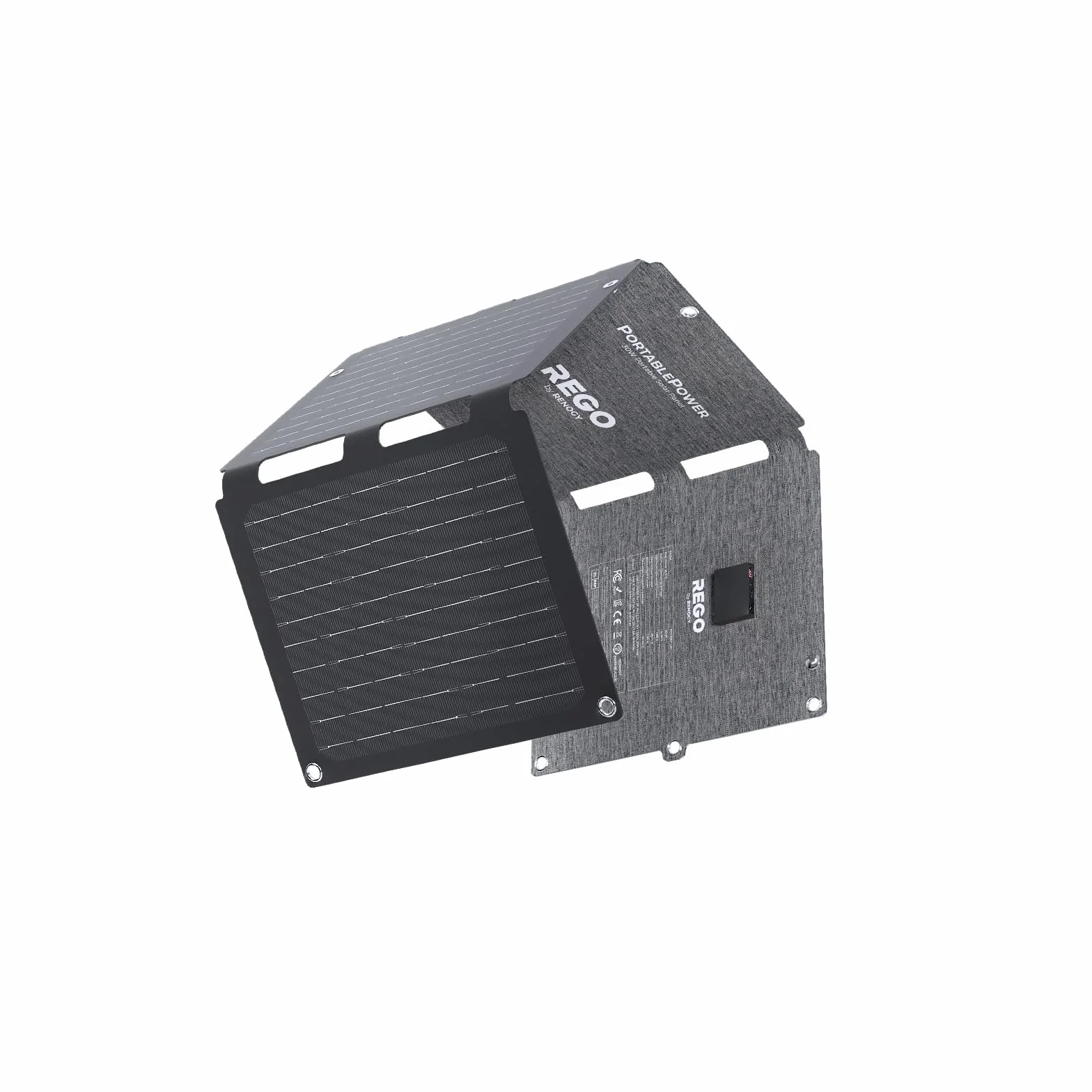 Renogy E.Flex 30 W przenośny panel słoneczny składany ładowarka IP67 USB-C USB-A DC