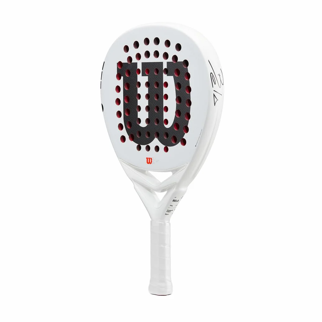 Wilson Bela LT V2.5 Padel Rakieta, włókno węglowe/EVA, 355 g, biała
