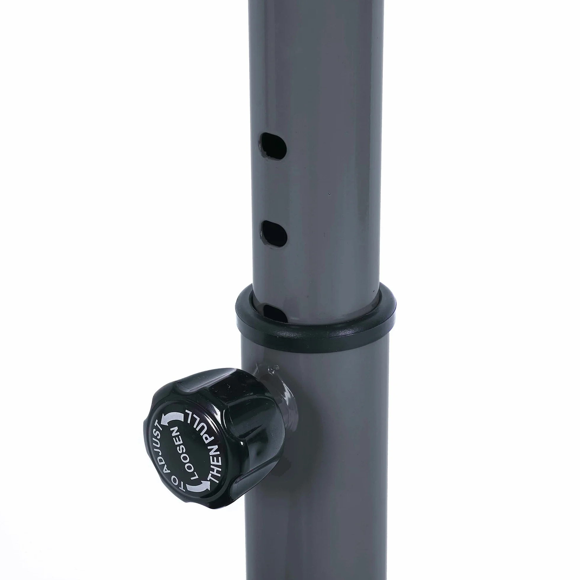 Jocca 6107 Stepper Obrotowy z Wyświetlaczem LCD, Srebrno-Czarny, Maksymalne Obciążenie 100 kg