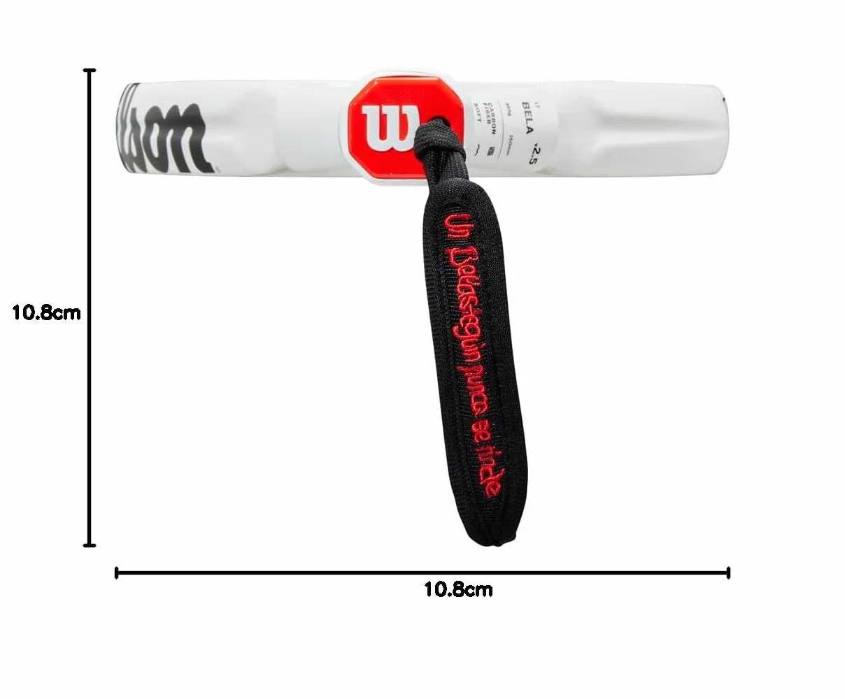 Wilson Bela LT V2.5 Padel Rakieta, włókno węglowe/EVA, 355 g, biała
