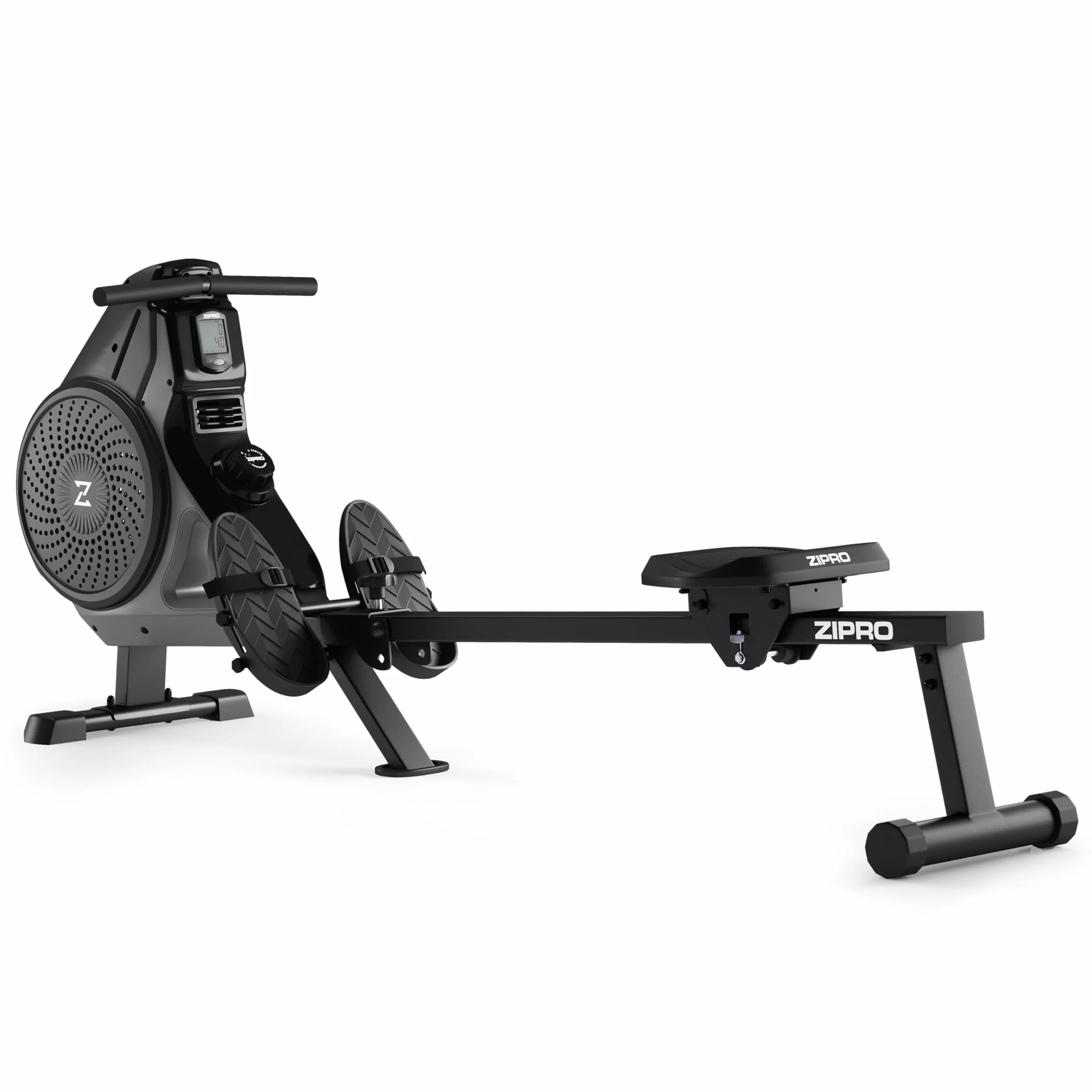 ZIPRO Wioślarz 8 Poziomów Regulacji Obciążenia Płynna Regulacja Oporu Cicha Praca Ergonomiczny Design