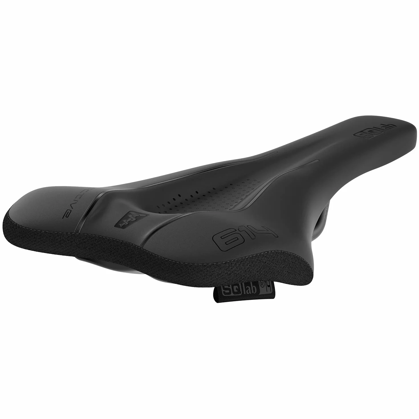 Sqlab 614 Ergowave Active 2.1, siodełko rowerowe Gravel & Cyclocross, 15 cm