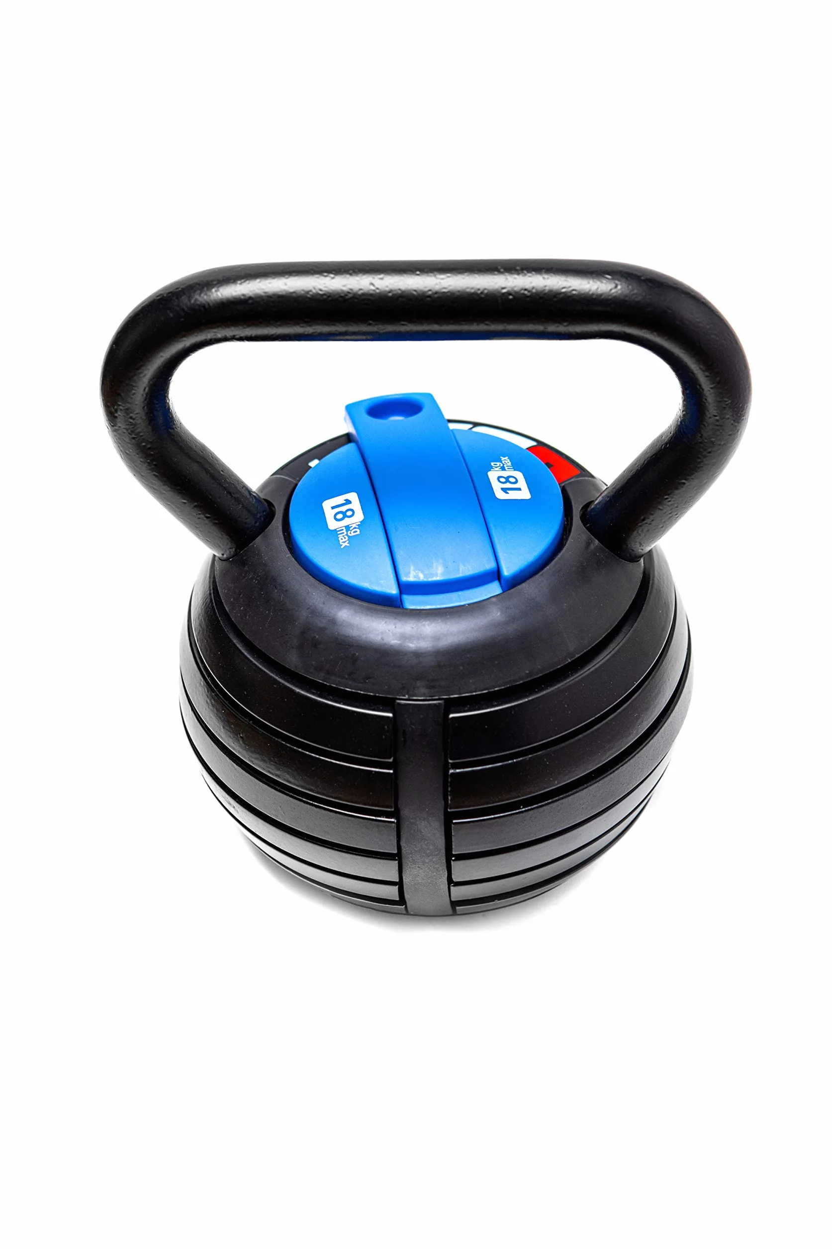 BRAINGAIN Kettlebell Regulowana 3-18kg 7-w-1 7 Stopni Wagi
