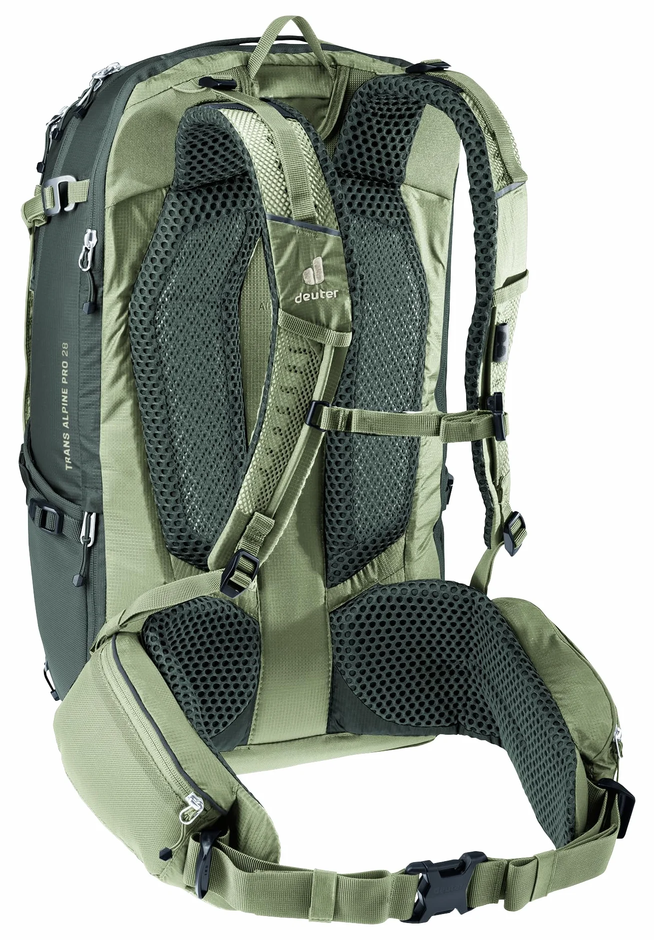 deuter Trans Alpine Pro 28 plecak rowerowy, Grove-ivy, 28 L, Minimalistyczny