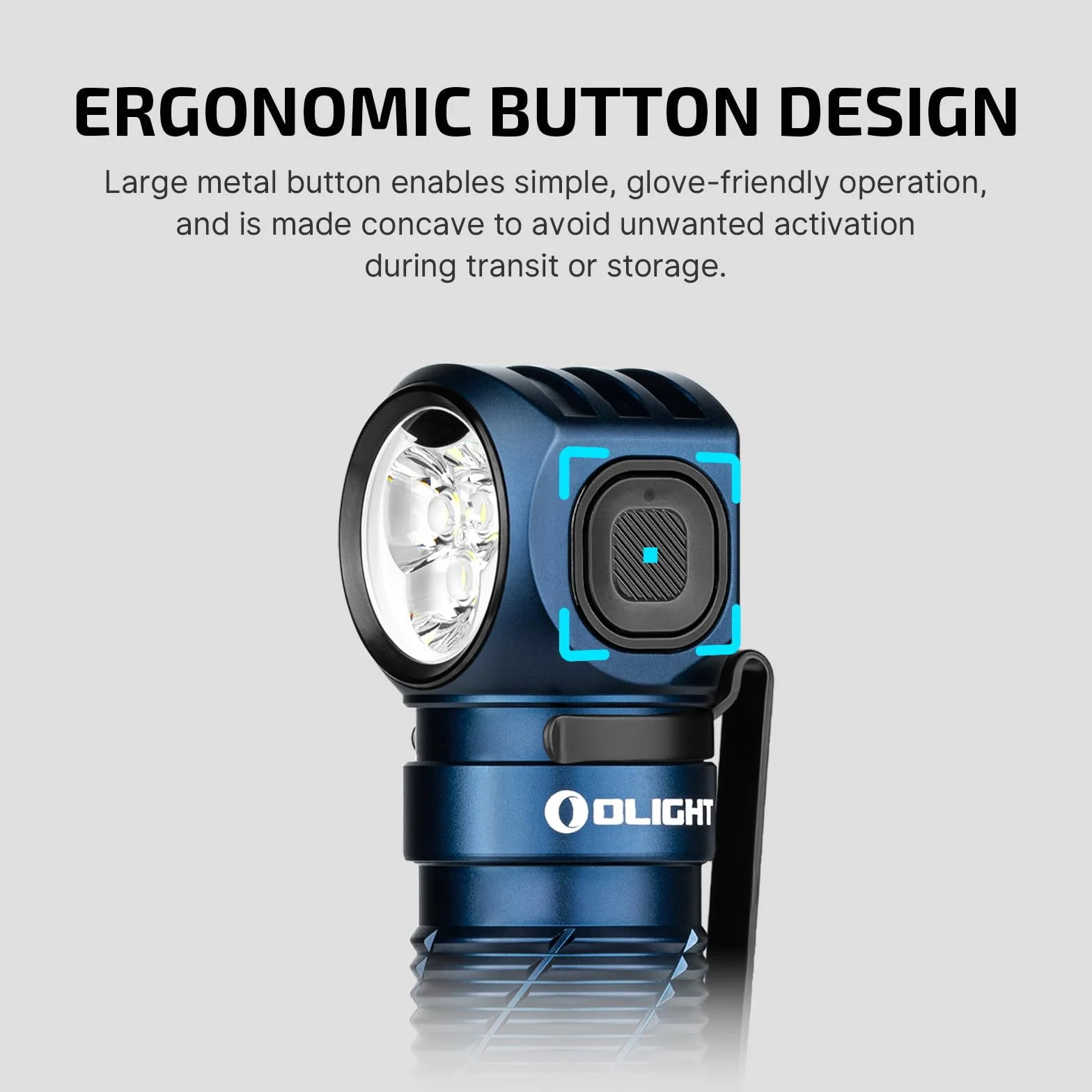 OLIGHT Perun 3 Akumulatorowa latarka czołowa LED, superjasna latarka czołowa o mocy 3000 lumenów z 7 trybami oświetlenia, czujnikiem, czerwonym opaską nocną