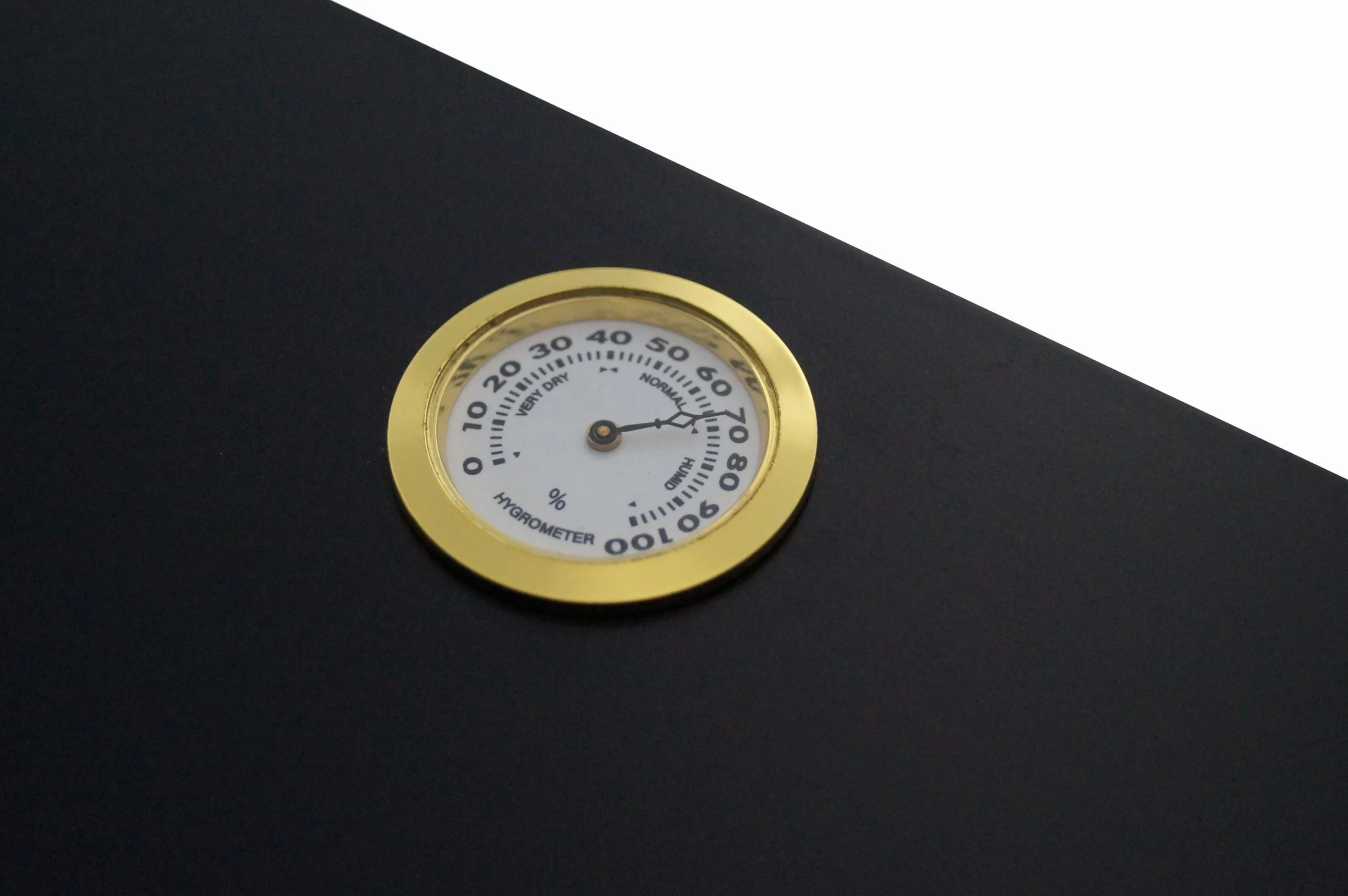 GERMANUS Humidor podróżny czarny z drewnem cedrowym wraz z humidor brevier w kolorze czarnym