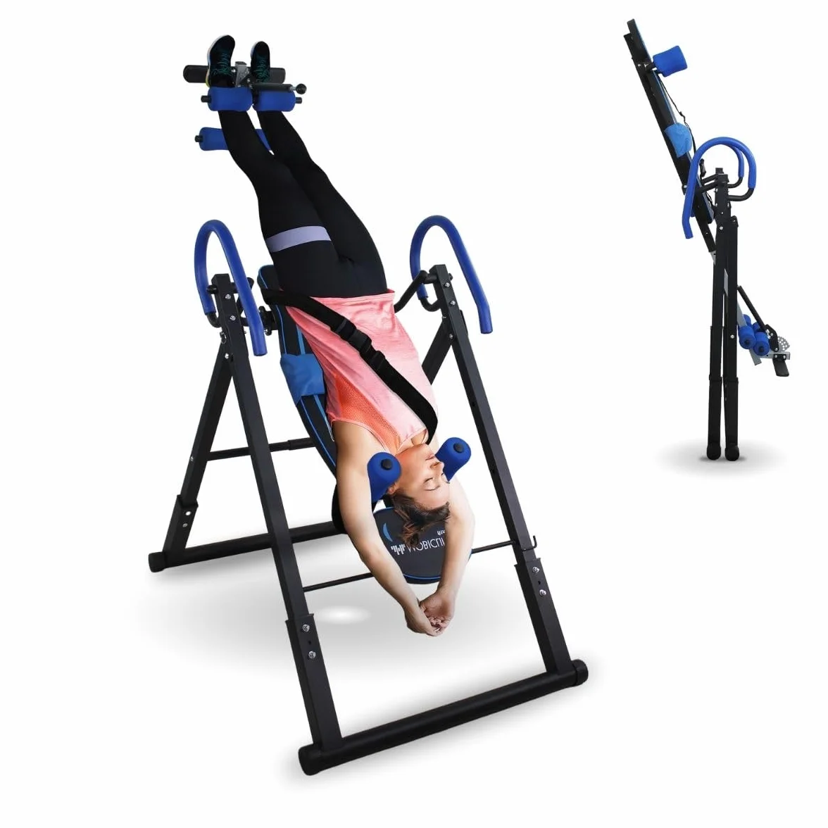 Mobiclinic Lawka inwersyjna składana 180° 120 kg stal
