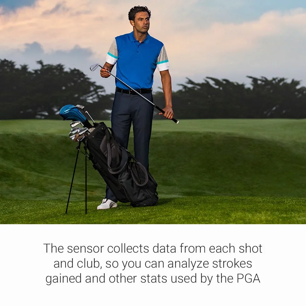 Garmin Approach CT10 czujniki do śledzenia kija golfowego, automatyczny system śledzenia golfa, pełny zestaw 14 czujników, białe