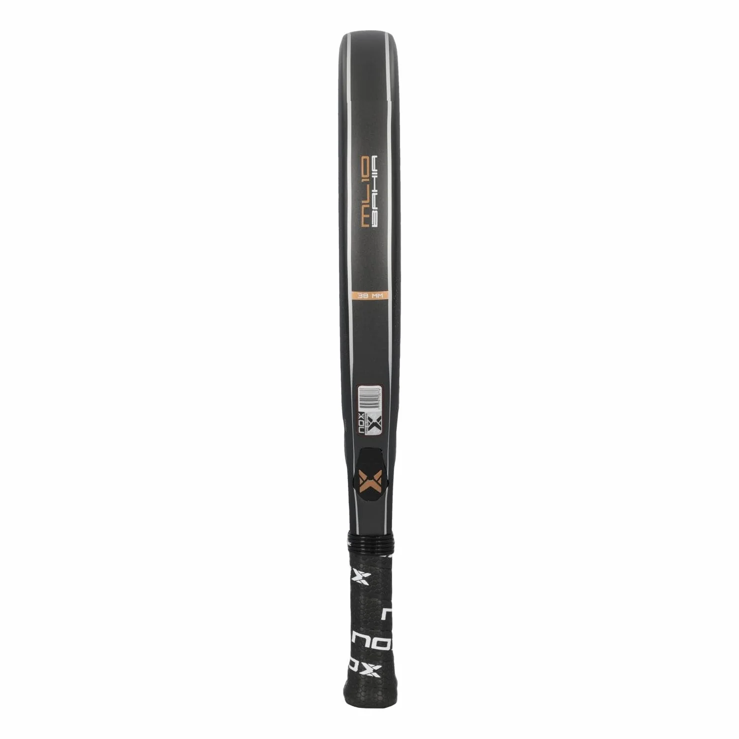 NOX Miguel Lamperti ML10 Bahia Luxury Series 12-karatowa rakieta łezkowa do średniozaawansowanych i zawodowych 12K Carbon EVA Core HR3 szorstka powierzchnia
