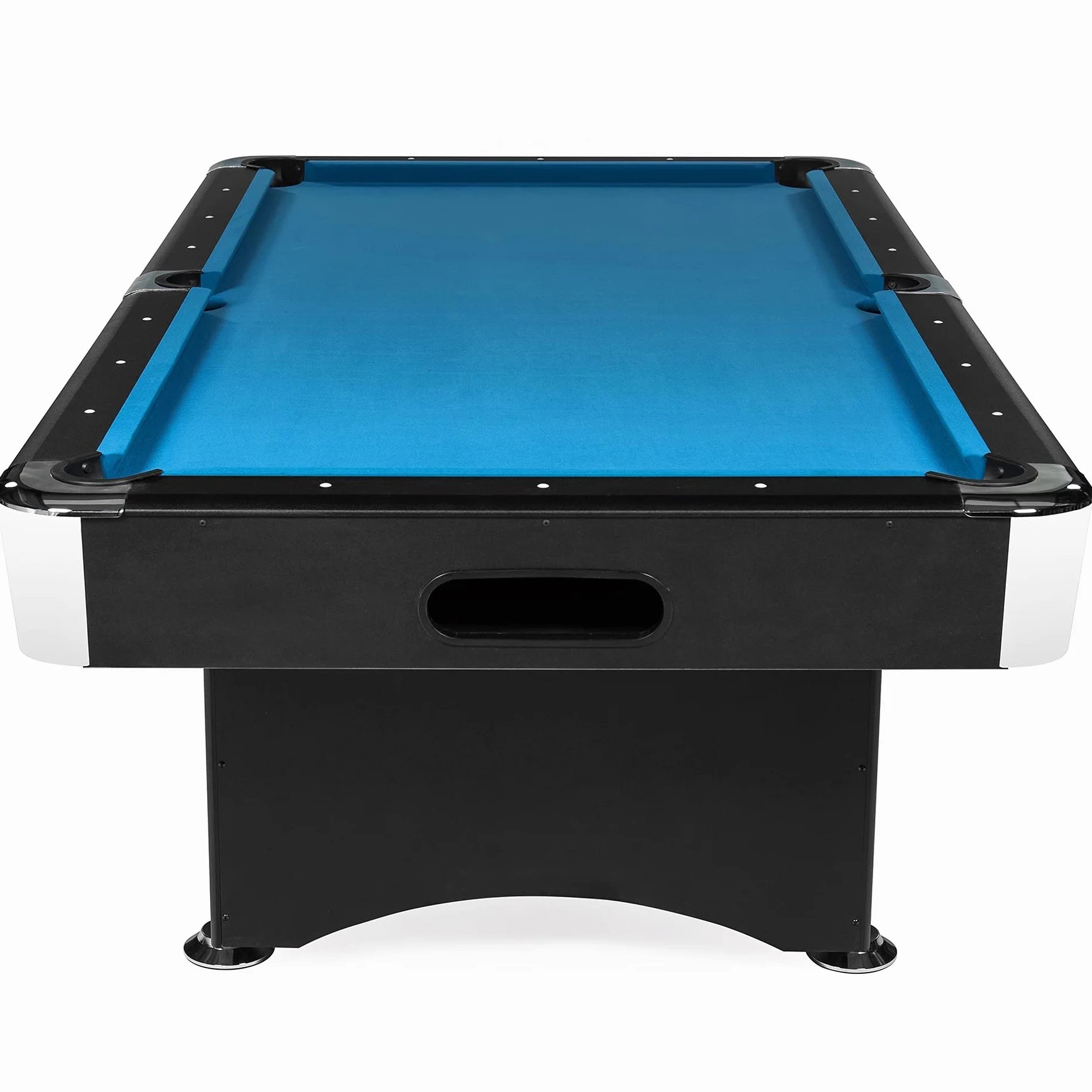 Stół bilardowy 7ft BuckShot Manhattan - 213 x 122 x 80 cm - amerykański bilard - automatyczny powrót piłek, bilard z akcesoriami, 110 kg