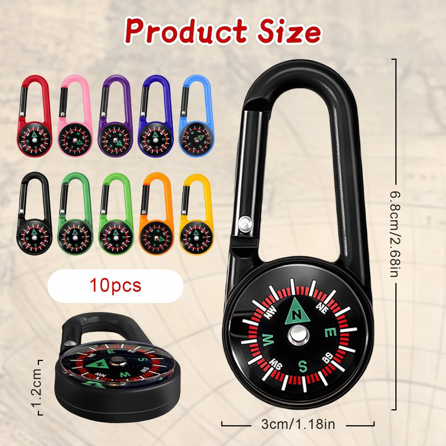 flintronic 10 szt. profesjonalny kompas