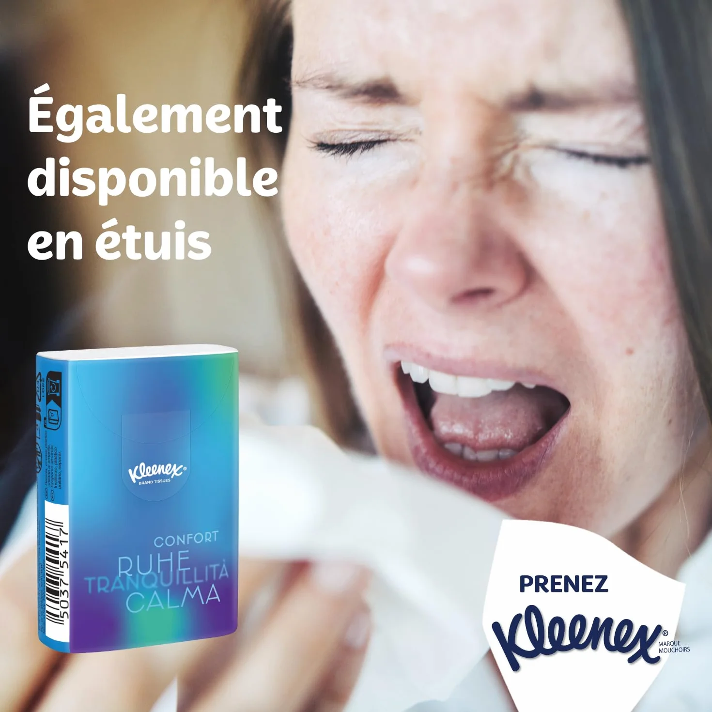 Kleenex Mindfulness Collection 3414212 Chusteczki, Biały, 12 x 48 szt.