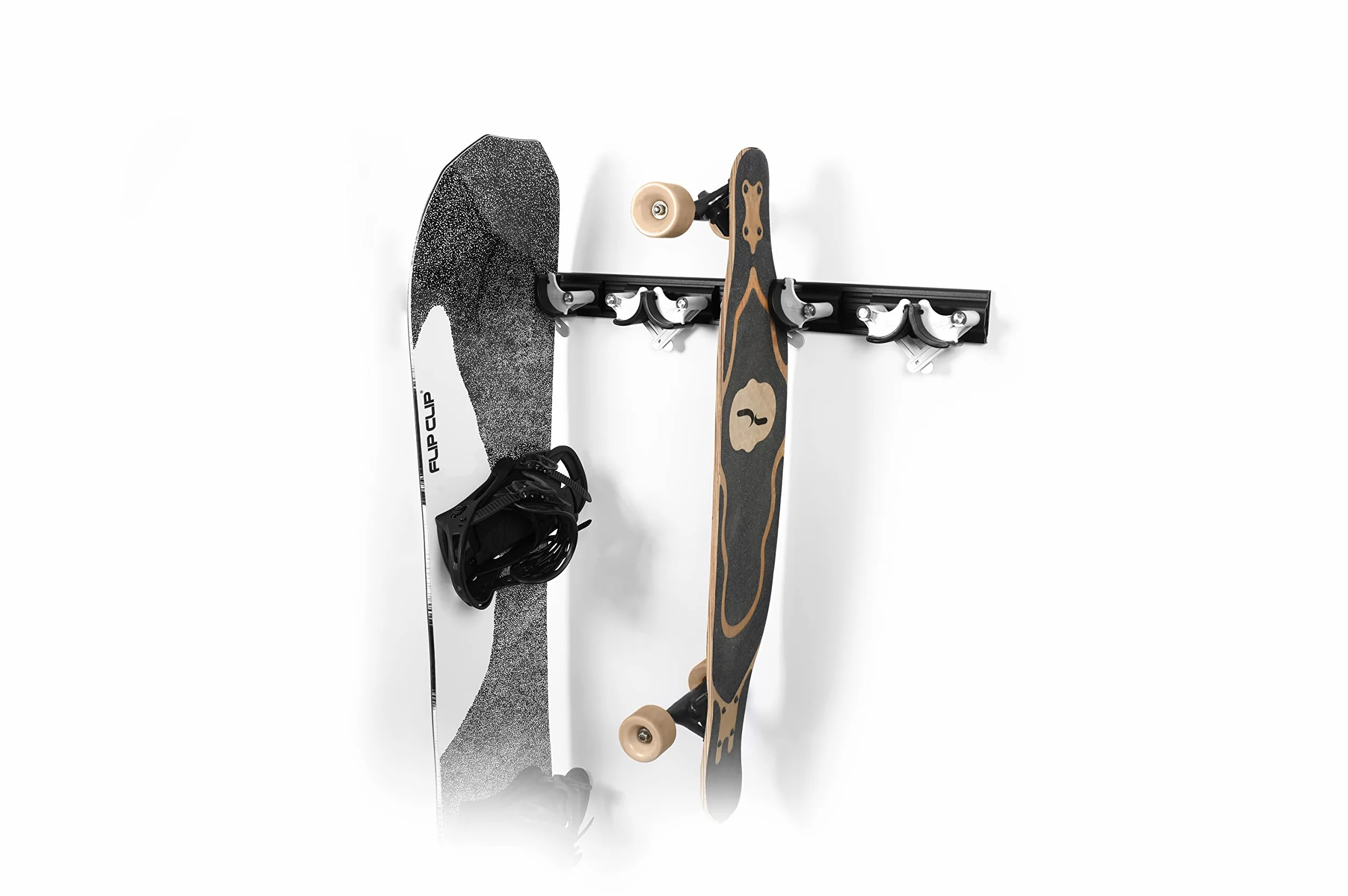 Regular5 A | uniwersalny uchwyt | uchwyt na narty | uchwyt na deskę snowboardową | uchwyt ścienny | uchwyt na narzędzia | wykonany z aluminium i tworzywa sztucznego wzmocnionego włóknem