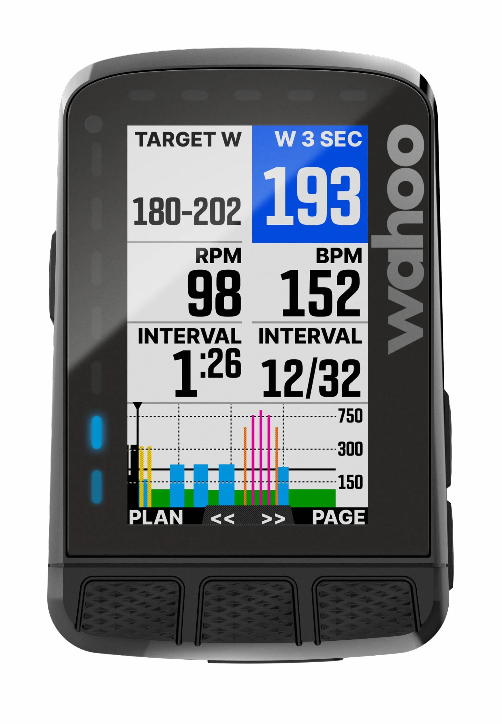 Wahoo Fitness Compteur GPS pour vélo ELEMNT ROAM, Roam v2