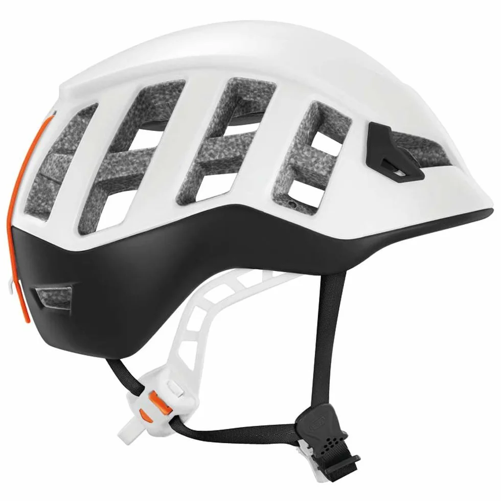 PETZL, Meteor, kask wspinaczkowy i wspinaczka górska, biały/czarny, M/L, uniseks - dorośli