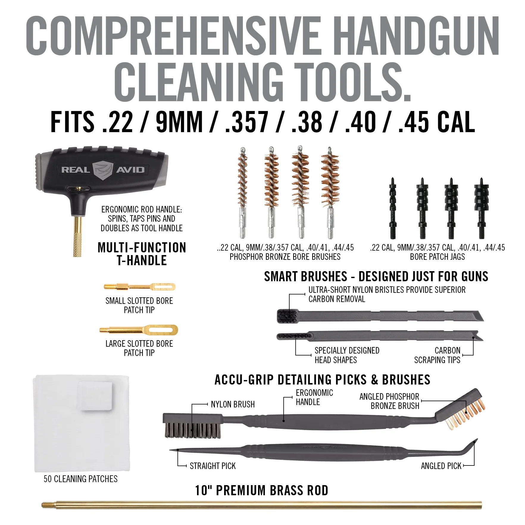Real Avid Master Cleaning Station Handgun - stacja do czyszczenia broni krótkiej