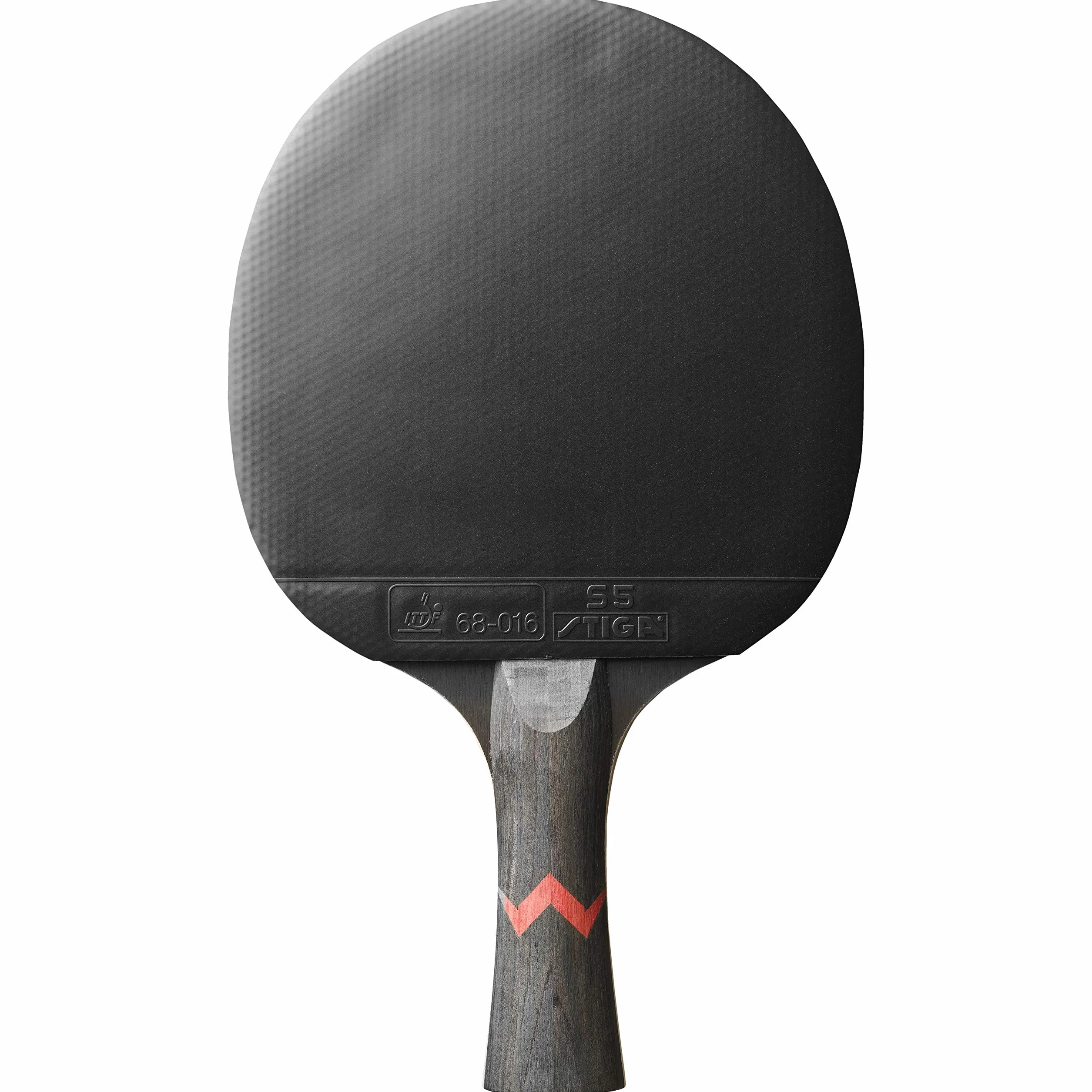 Stiga Pro Carbon 5-gwiazdkowa rakieta do tenisa stołowego czarna/czerwona