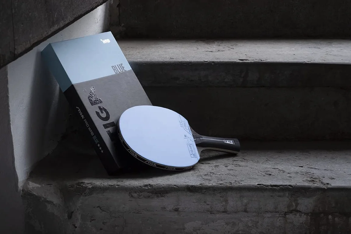 STIGA Pro WRB Blue Edition 3-gwiazdkowy kij do tenisa stołowego ITTF
