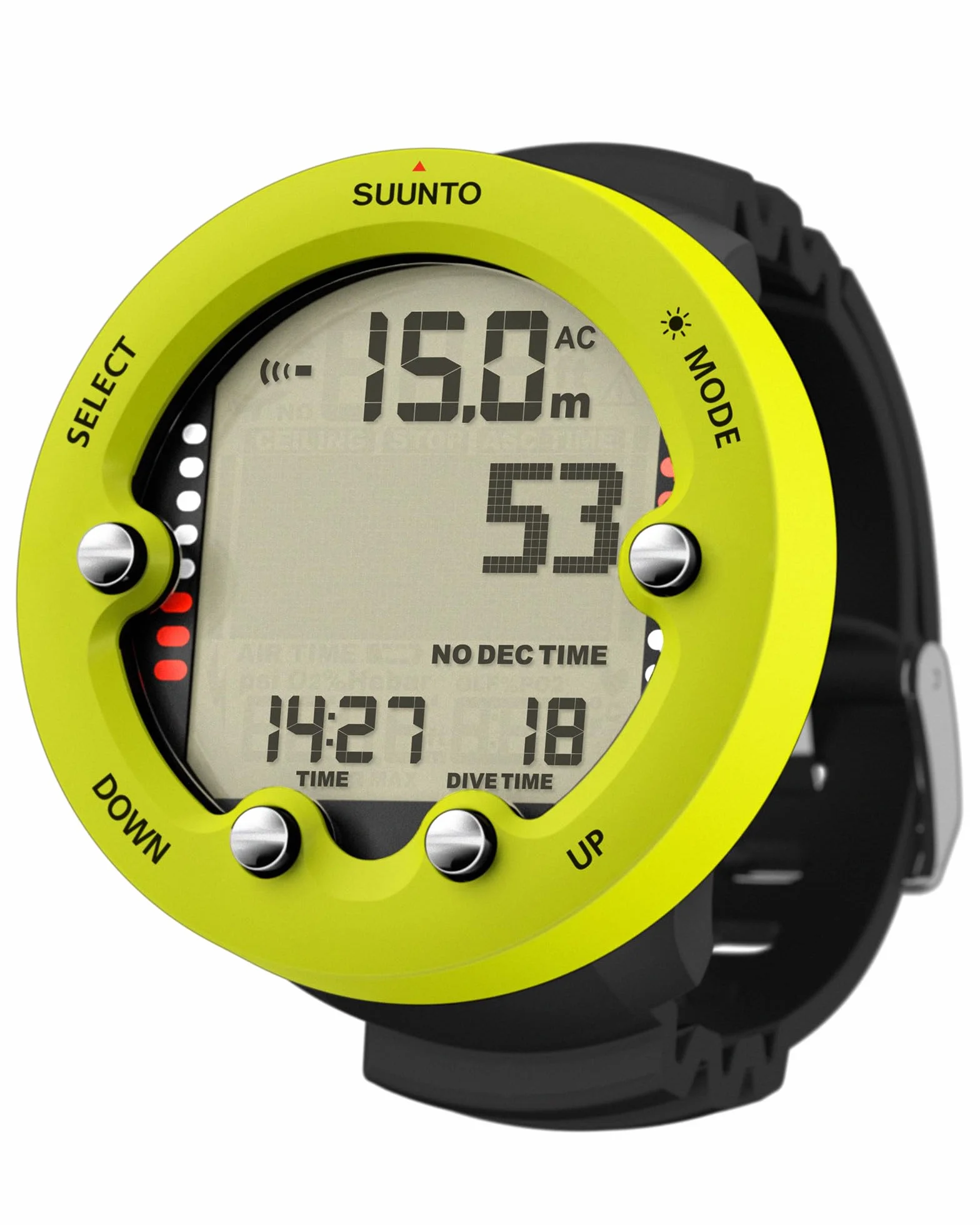 Suunto Dive Zoop Novo komputer nurkowy zielony