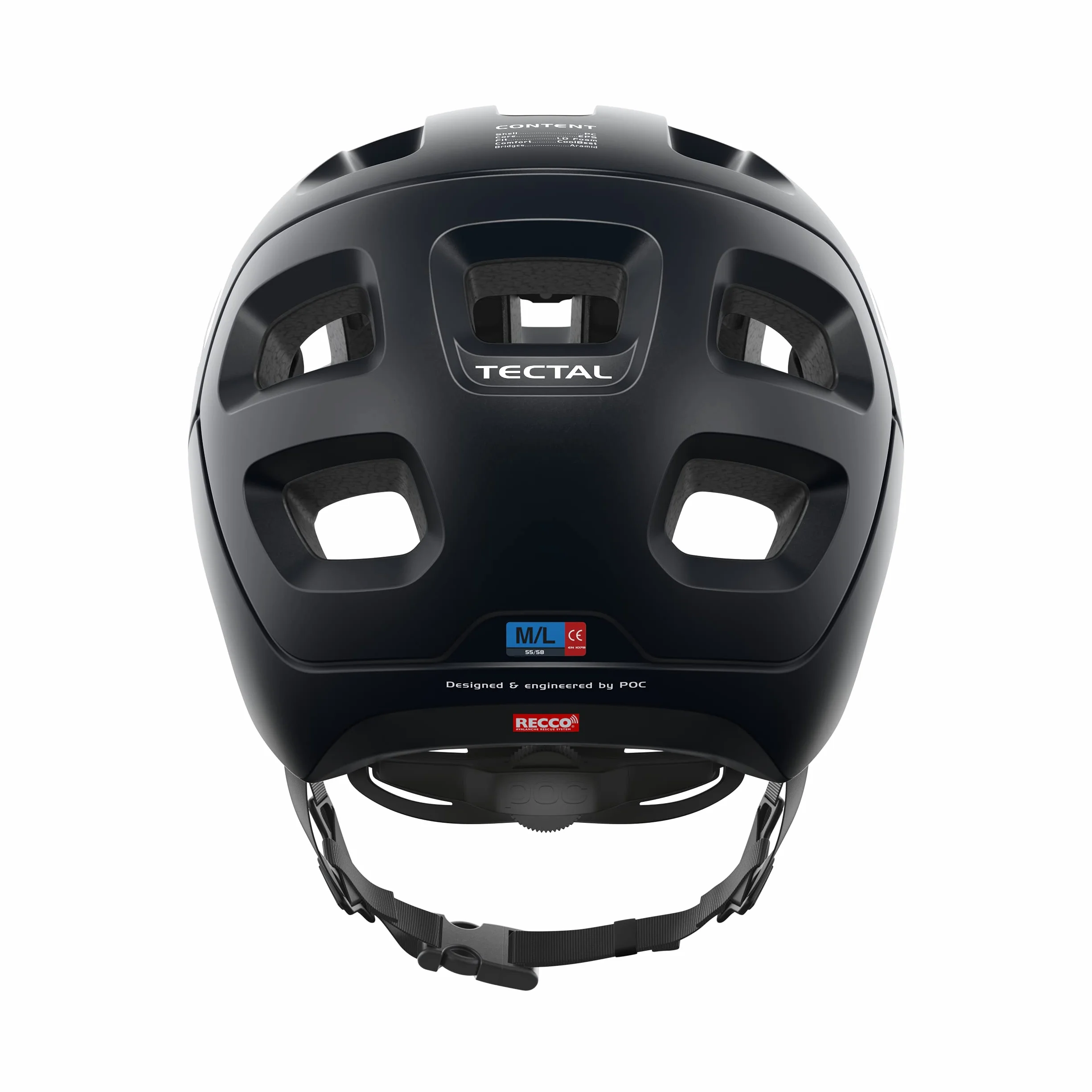 POC Tectal - Zaawansowany kask rowerowy do jazdy trail, enduro i all-mountain z wysoce wydajnym systemem wentylacji, zoptymalizowanym i ocenionym w tunelu aerodynamicznym