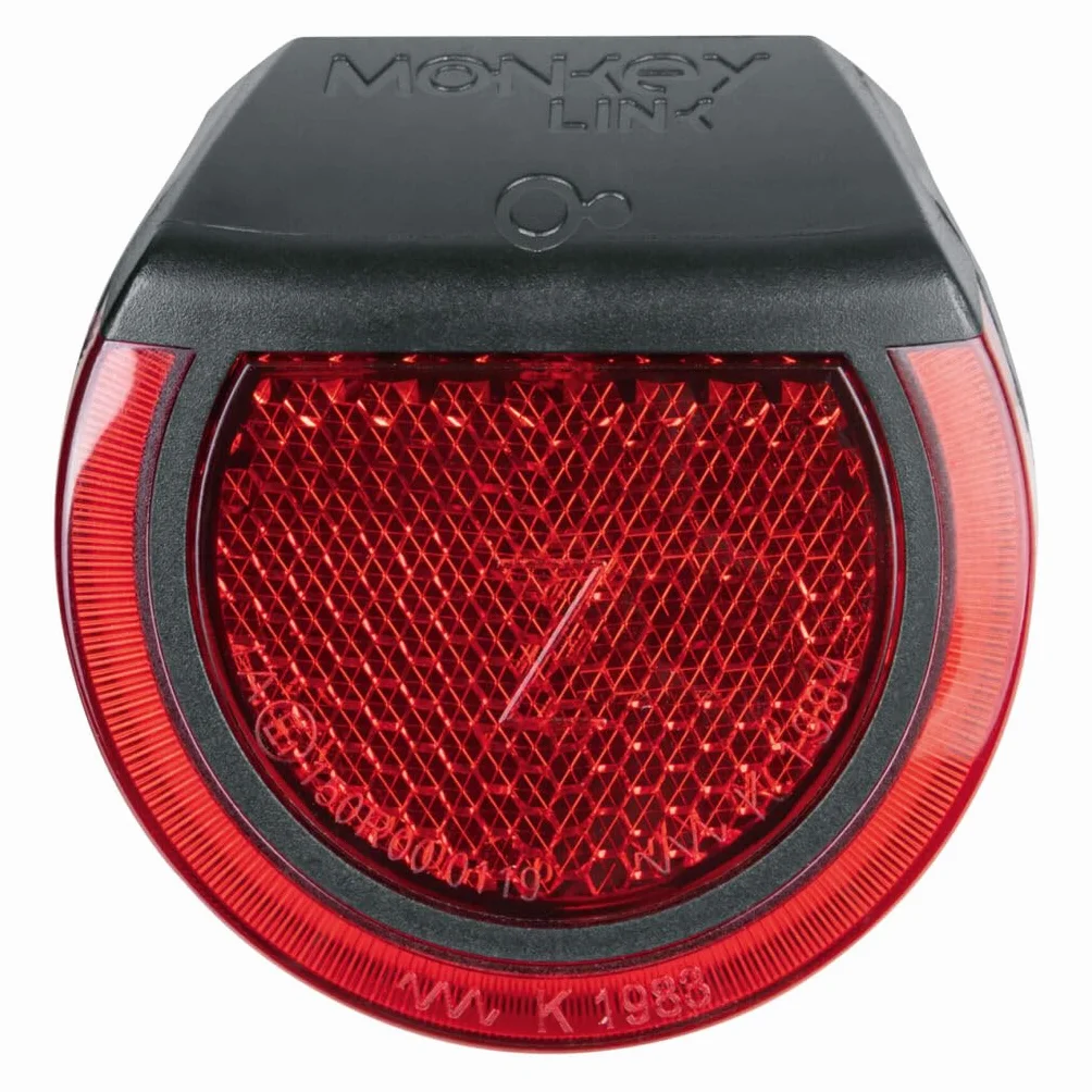MonkeyLink SkyeLight 80 LUX CONNECT zestaw oświetleniowy do roweru, akcesoria rowerowe, innowacyjny uchwyt magnetyczny, tylne światło stopu, regulowany kąt reflektora przedniego, dopuszczenie do ruchu