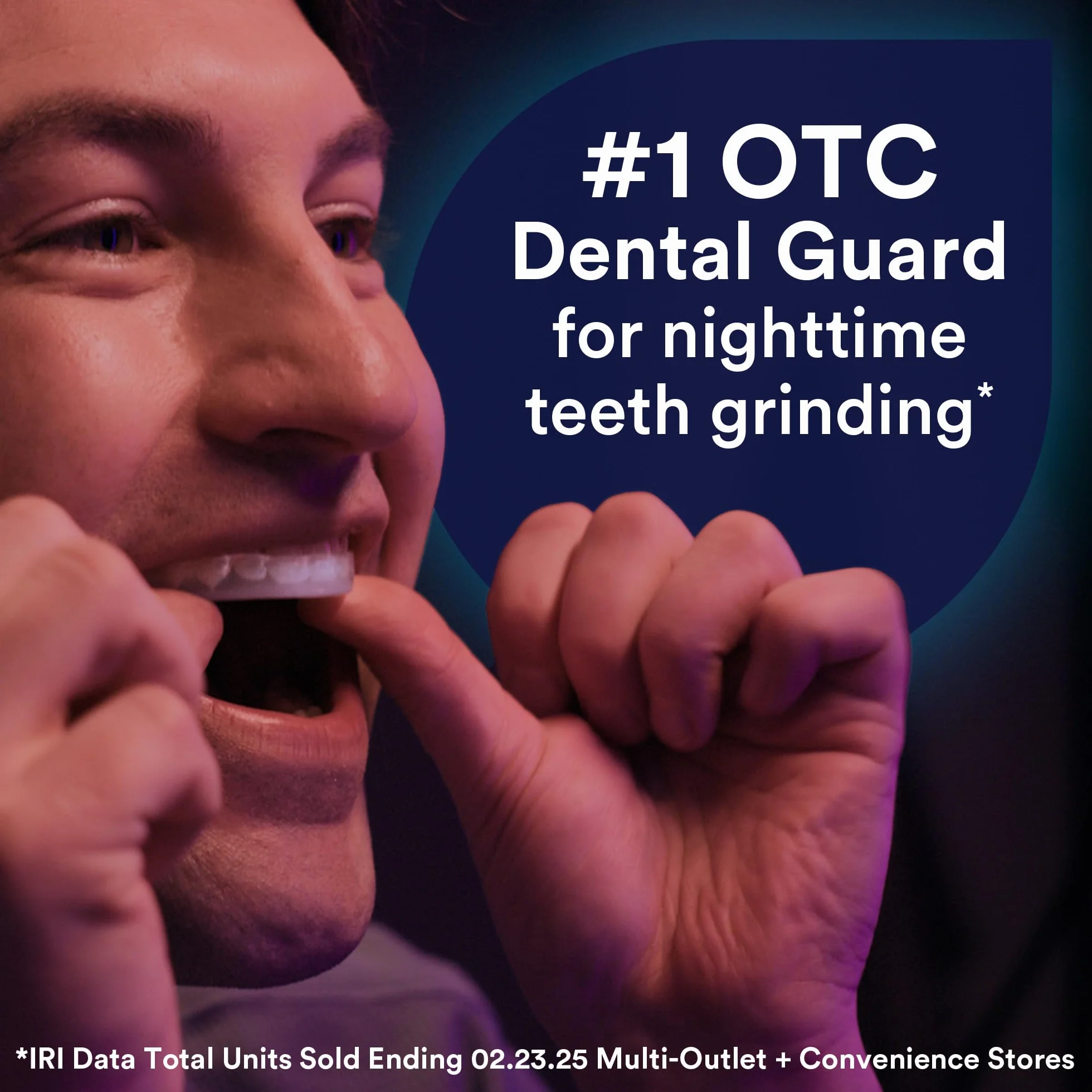 DenTek Professional-Fit Maksymalna ochrona Dental Guard | Ochrona przed nocnym szlifowaniem zębów | Opakowanie może się różnić