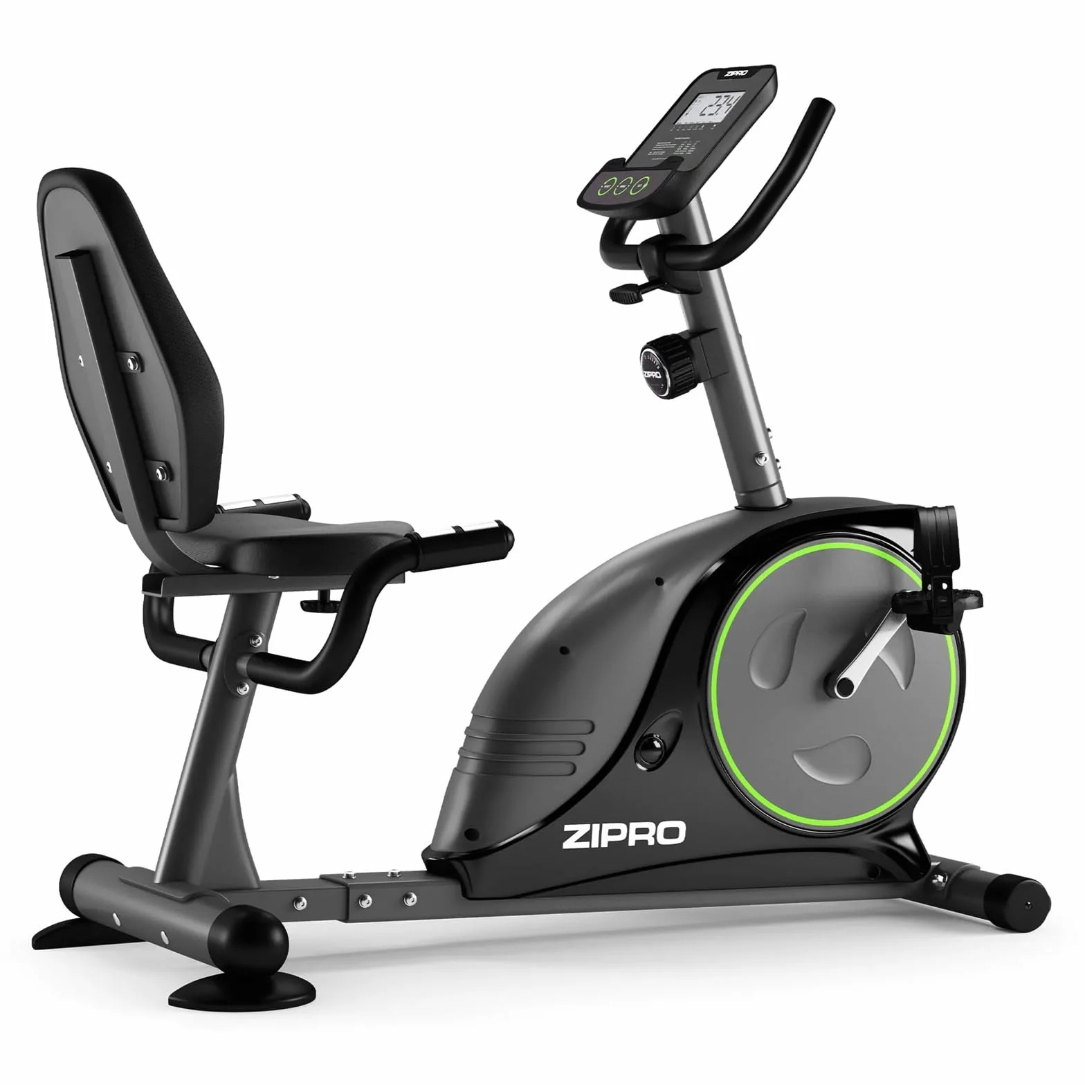 Zipro Easy rower treningowy Easy Ergometr, magnetyczny trenażer rowerowy, ergometr do 150 kg, rower do użytku wewnątrz i na baterie, rower treningowy
