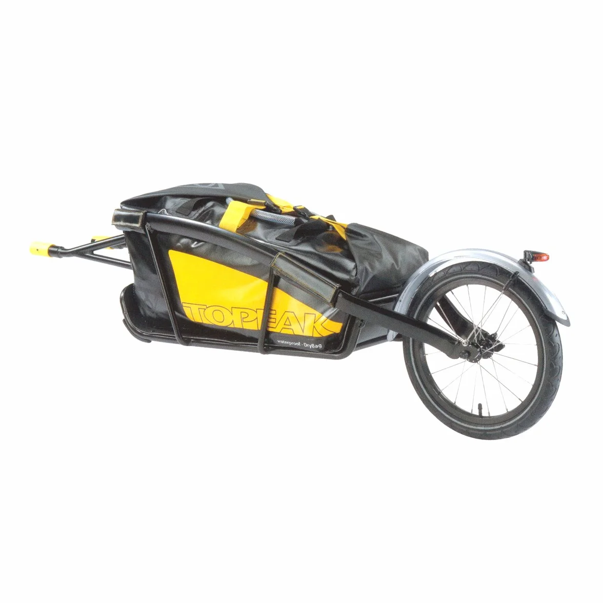 Topeak Journey Trailer Rower Cargo Czarny Żółty 157 x 42 x 44,7 cm