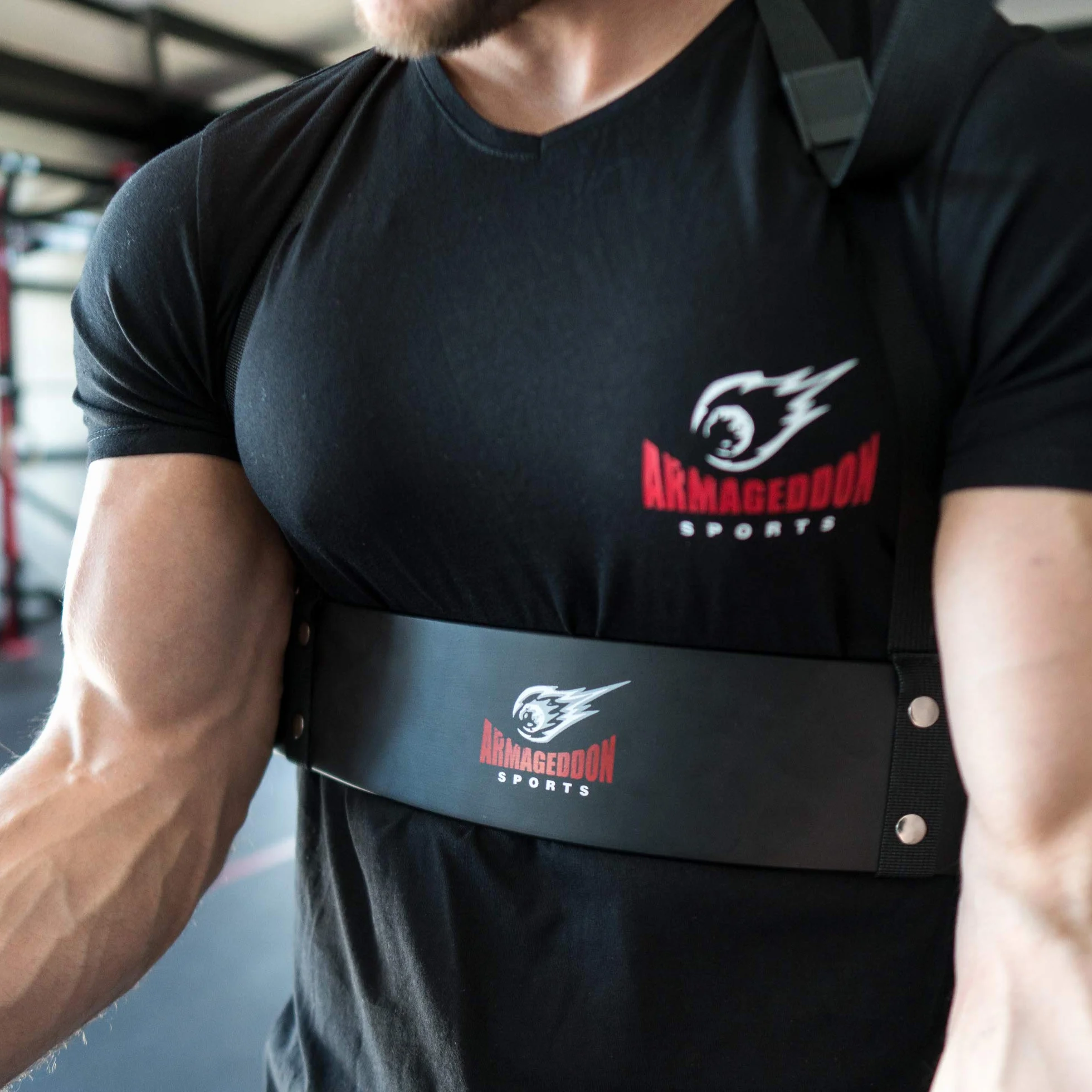 Premium Heavy Duty Arm Blaster + wysokiej jakości paski podnoszące, bomberka bicepsów, izolator bicepsów Arnold, wytrzymały wyrzutnia ramion, izolator zwijania ramion, zyskuje siłę w ramionach