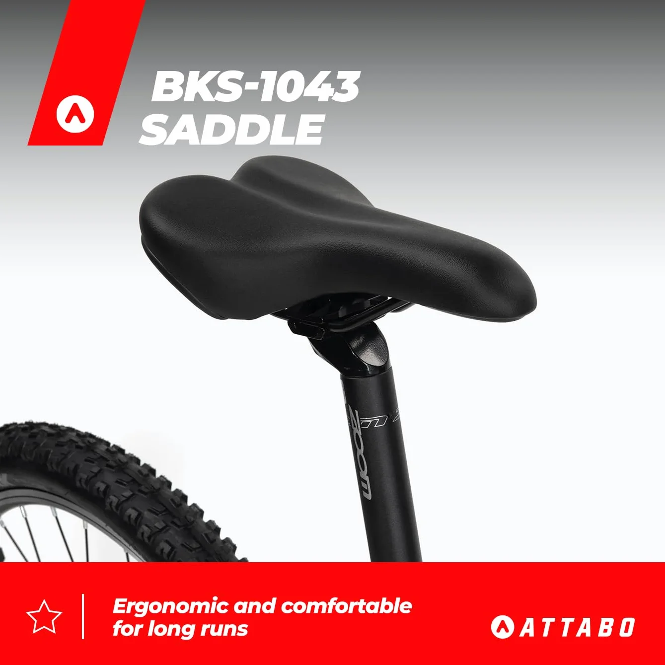 Rower Górski ATTABO ALPE 1.0 27.5" Aluminiowa Rama 17" 21-biegowa V-Brake Biały