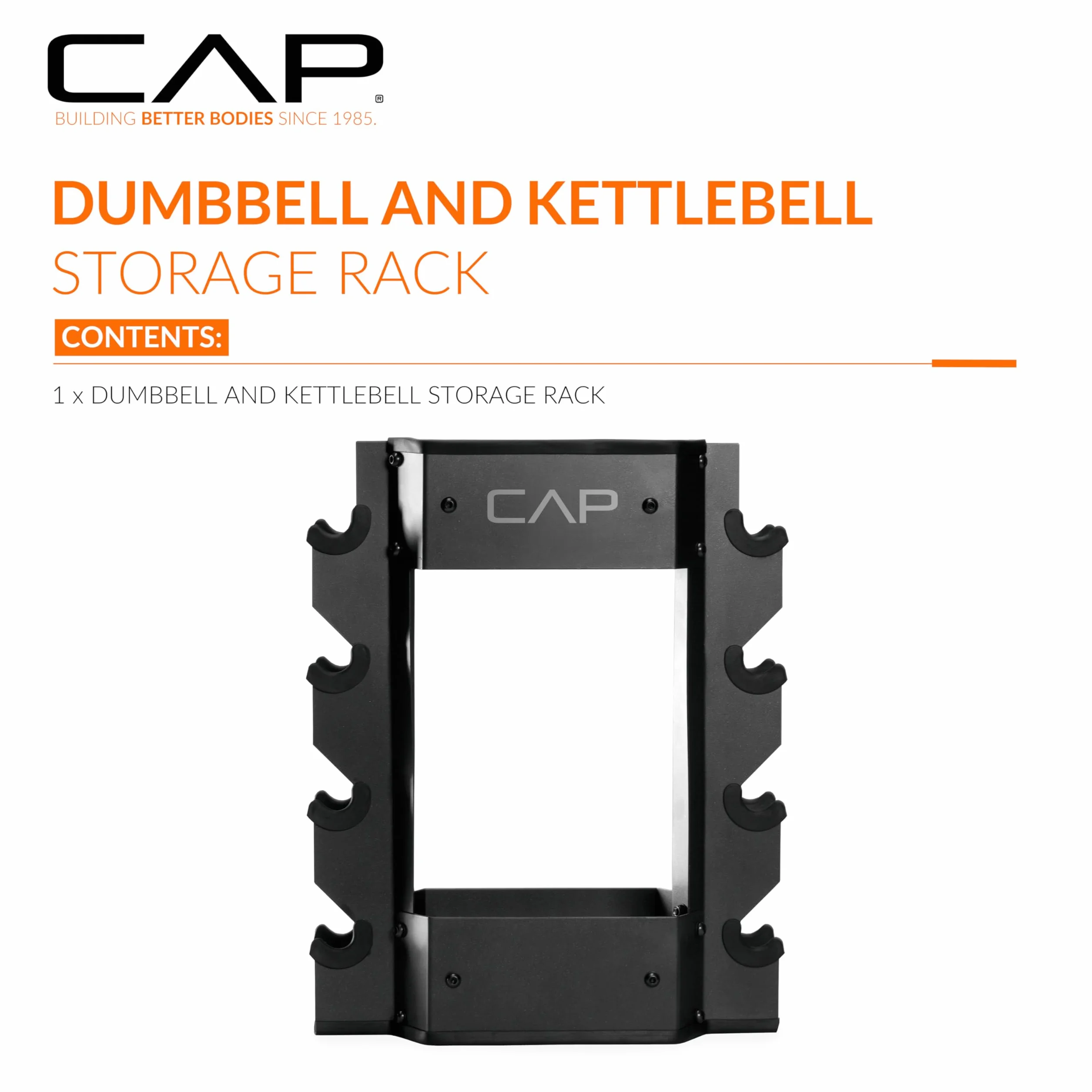Cap Barbell Stojak do przechowywania hantli i kettlebell