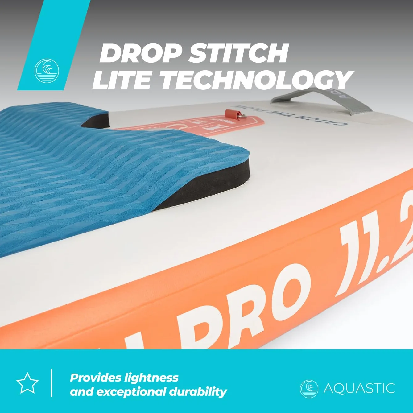 AQUASTIC Perth Pro 11'2" Stand Up Paddle Board