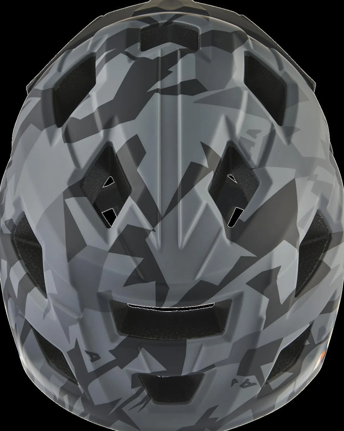 ALPINA RUPI, black-camo orange matt, 50-55 cm, fullface kask dla dzieci, optymalna ochrona i bezpieczeństwo, indywidualnie dopasowany