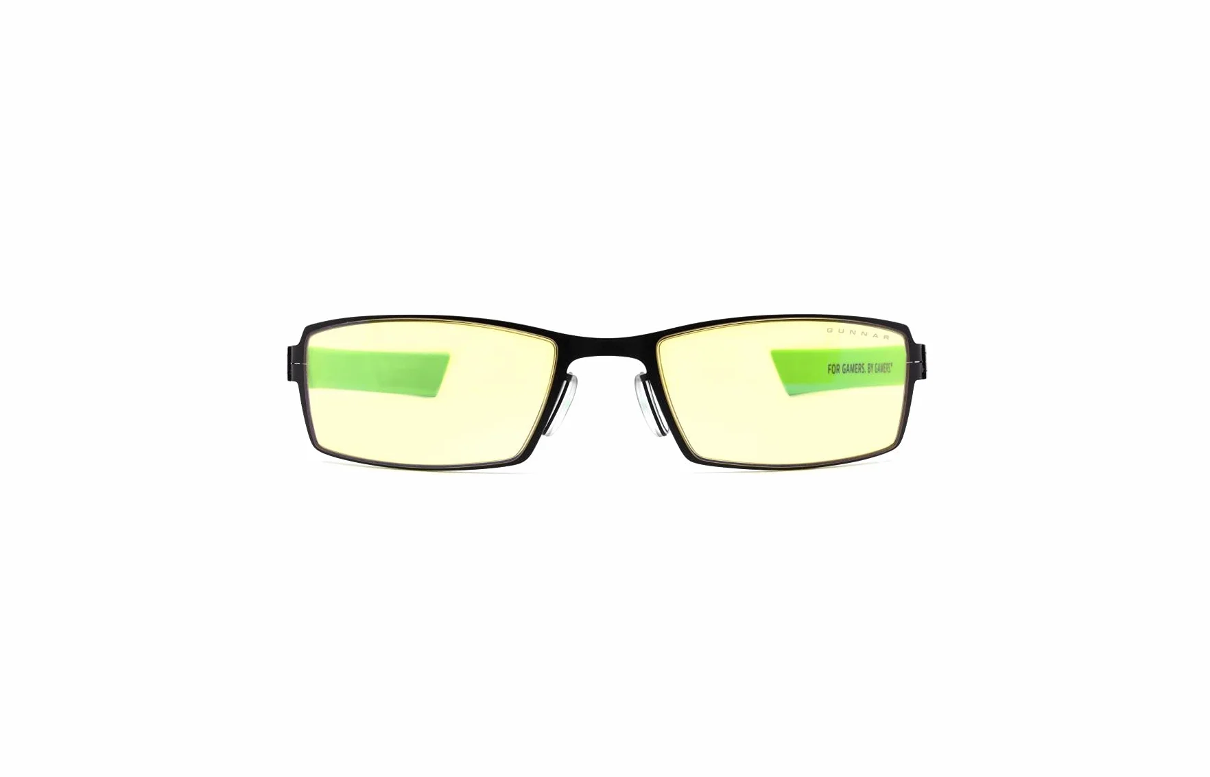 GUNNAR Okulary z Filtrem światła Niebieskiego|do gier dla dzieci age 8-12|Razer FPS Mini Onyx Acid Frame Amber Tint |65% Ochrona przed niebieskim światłem Gaming Glasses