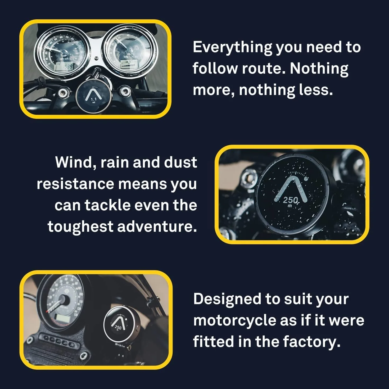 Beeline Moto GPS komputer motocyklowy srebrny planowanie trasy nawigacja satelitarna ładowanie USB