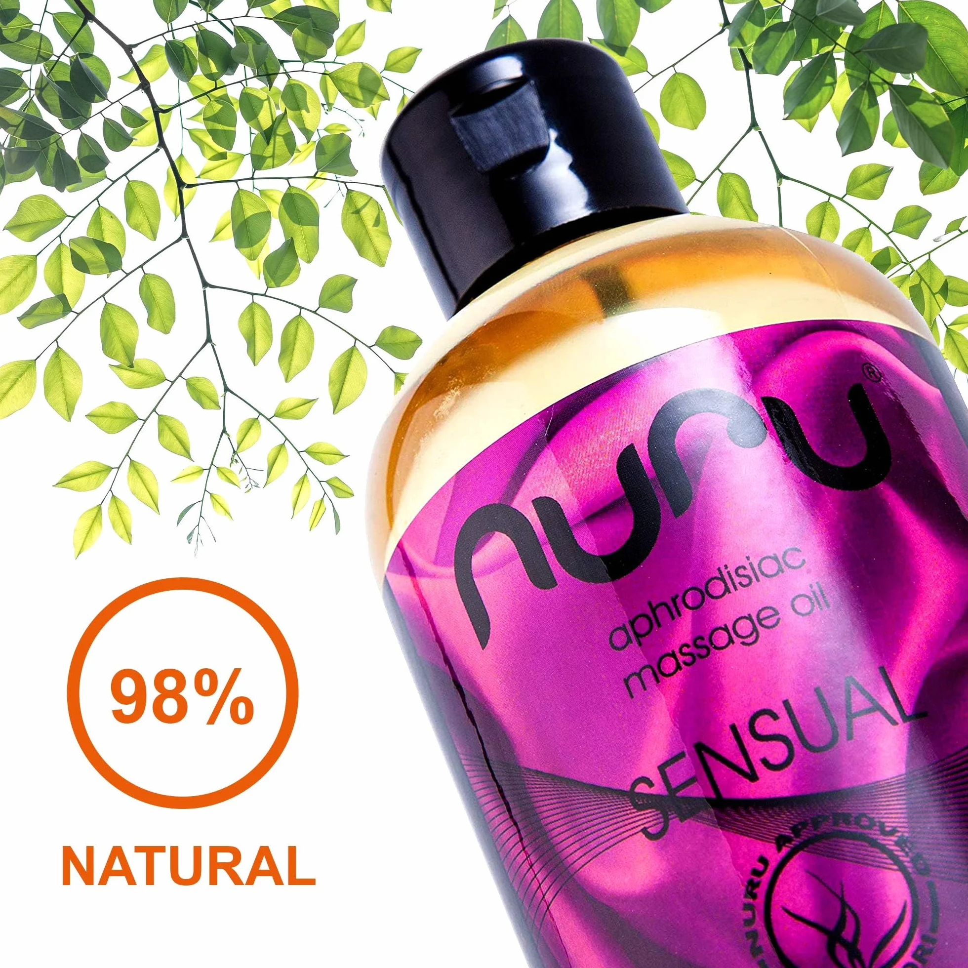 nuru; wielokolorowy; oil; e30566; sensual; erotyczne; olejki; masażu; 7640155980340; masaż; wellness