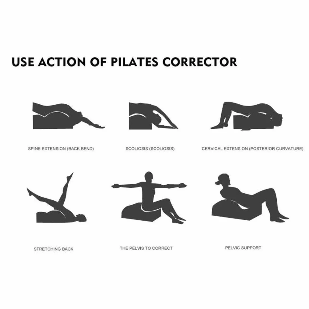A&DW Korektor kręgosłupa łuku pilatesu, joga łuk beczka pilates reformer, certyfikaty SGS