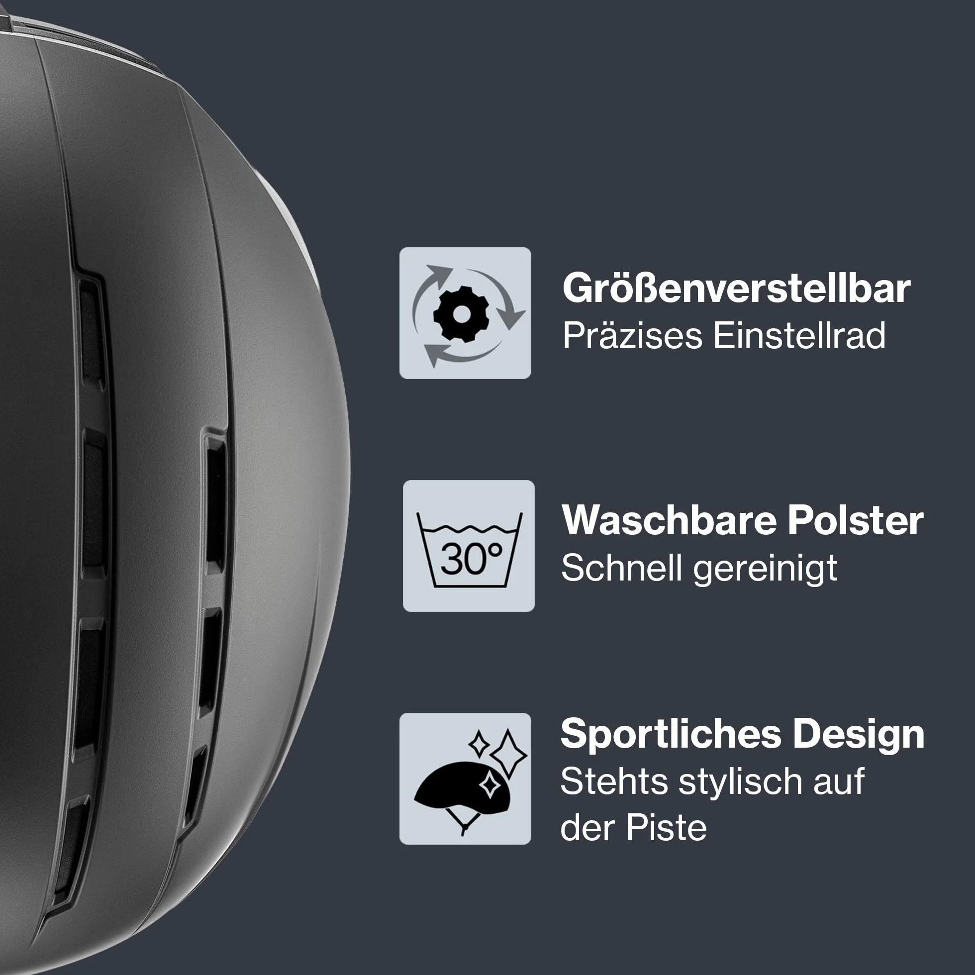 uvex Stance kask narciarski wentylowany z regulacją rozmiaru