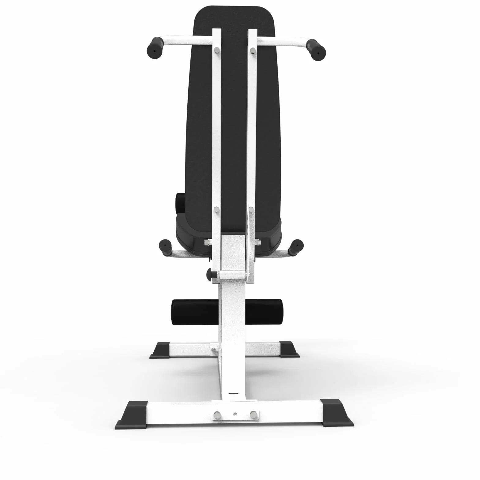 Bad Company BCA-145 przyrząd do prostowania nóg, trener ud, trener nóg do domu, kompatybilny z krążkami do hantli 30 mm i 50 mm, sprzęt fitness do domu