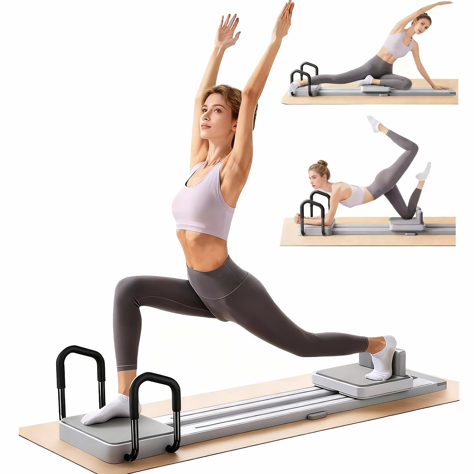 Pilates Reformer Maszyna do Ćwiczeń dla Początkujących i Zaawansowanych