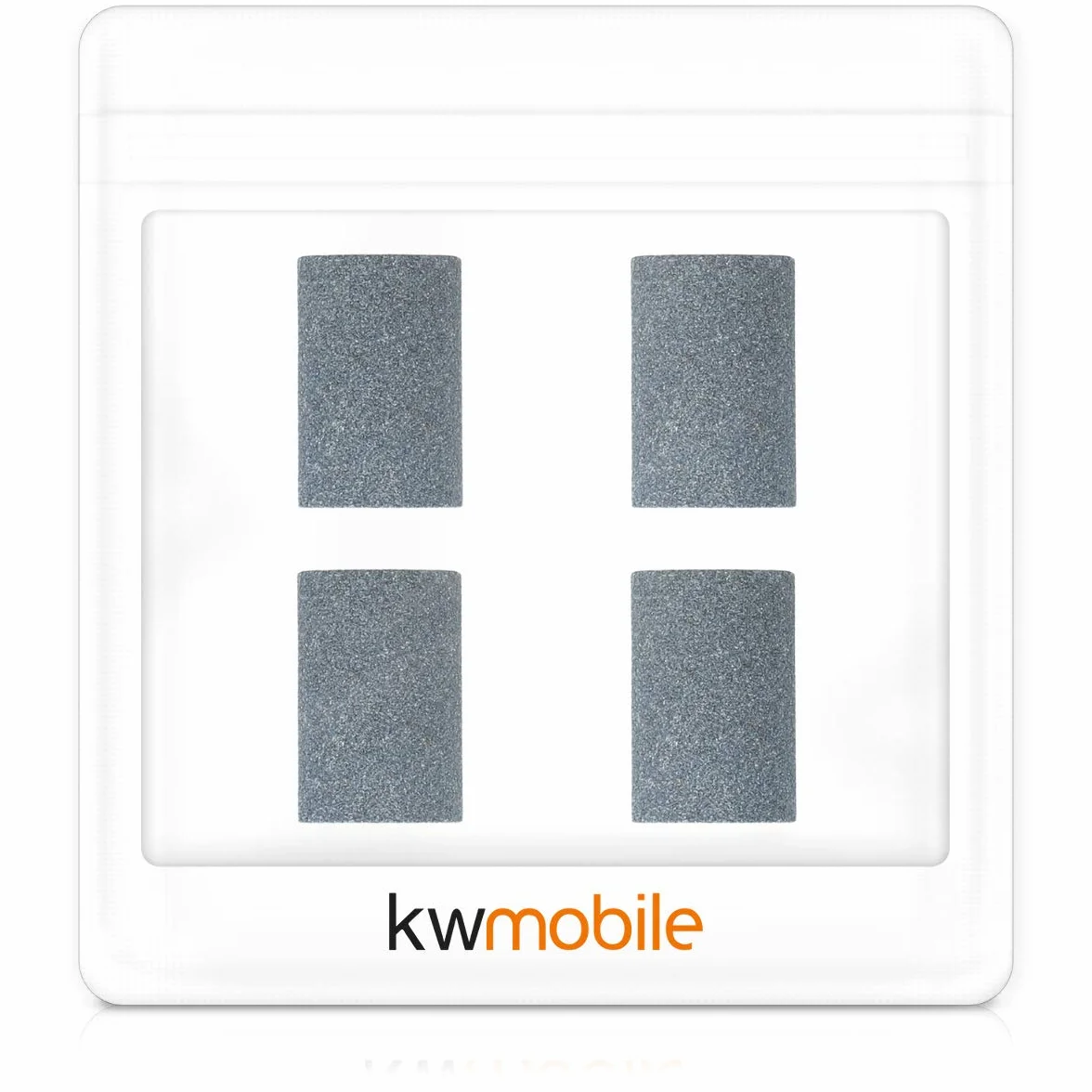 kwmobile 4 x ostrzałka do rzutek, zestaw narzędzi do ostrzenia okrągłych końcówek do rzutek do metalowych końcówek do rzutek, narzędzie do usuwania zadziorów z kamienia piaskowego