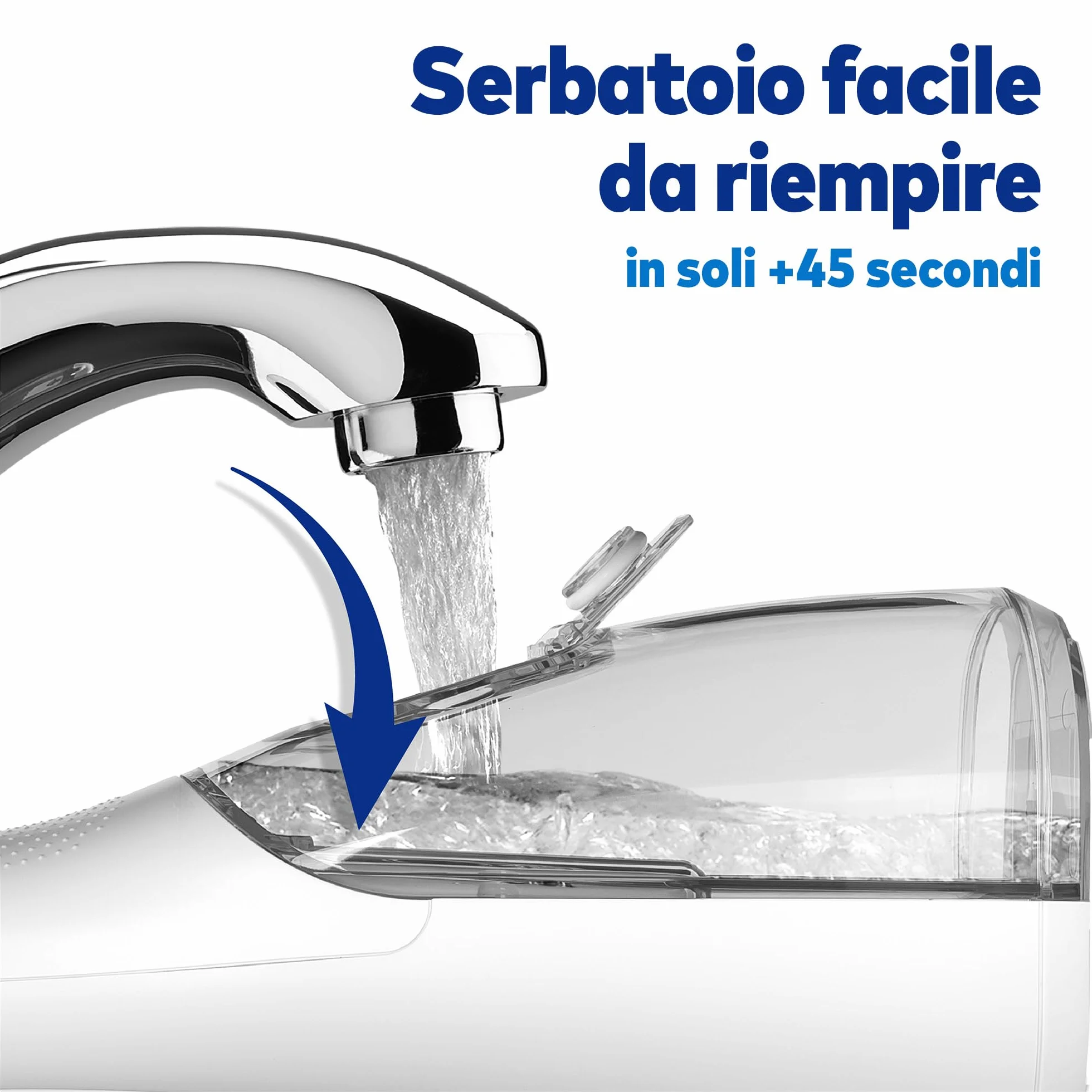 Waterpik Bezprzewodowy Irygator do Zębów, Elektryczny Irygator Dentystyczny, Akumulatorowy Irygator do Płukania Zębów, Irygator Idealny w Podróży lub Małych Łazienkach - Biały (WF-13)