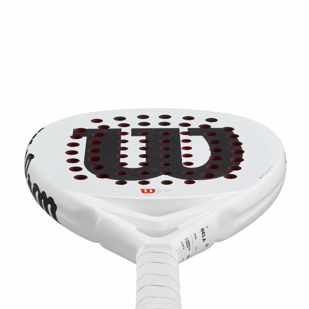 Wilson Bela LT V2.5 Padel Rakieta, włókno węglowe/EVA, 355 g, biała