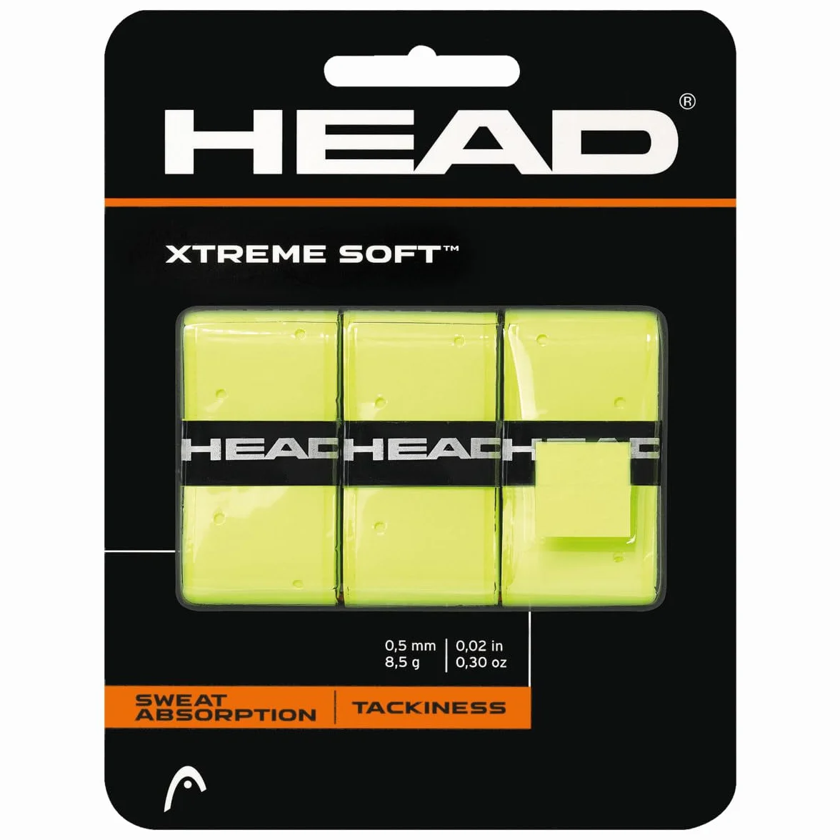 HEAD Xtremesoft pasek do chwytu dla dorosłych, uniseks, czarny, rozmiar uniwersalny