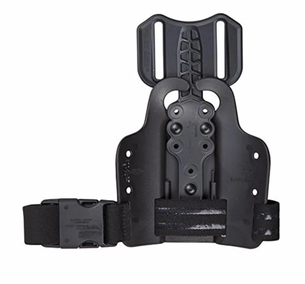 SAFARILAND Drop Flex Adapter with Single Strap Leg Shroud for Gun Holsters, Assembly Polymer