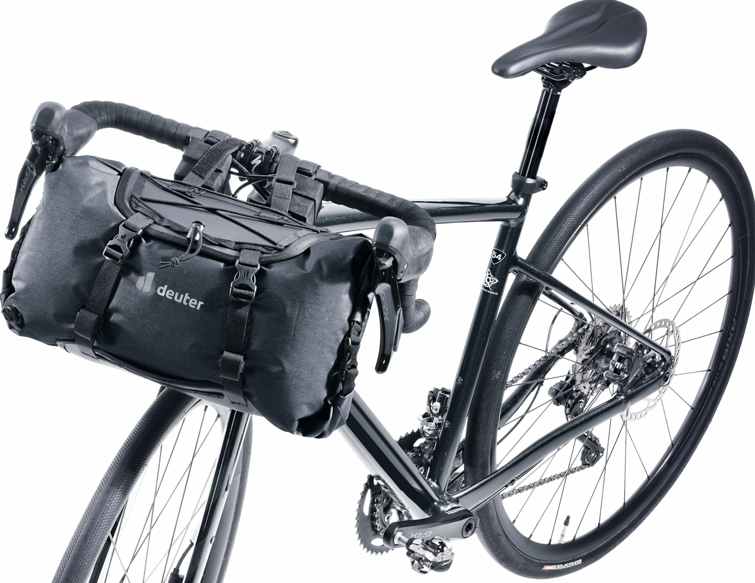 deuter Head HB 14 Wodoodporna torba na kierownicę rowerową, Kolor: czarny, 14 Largo, Minimalistyczny