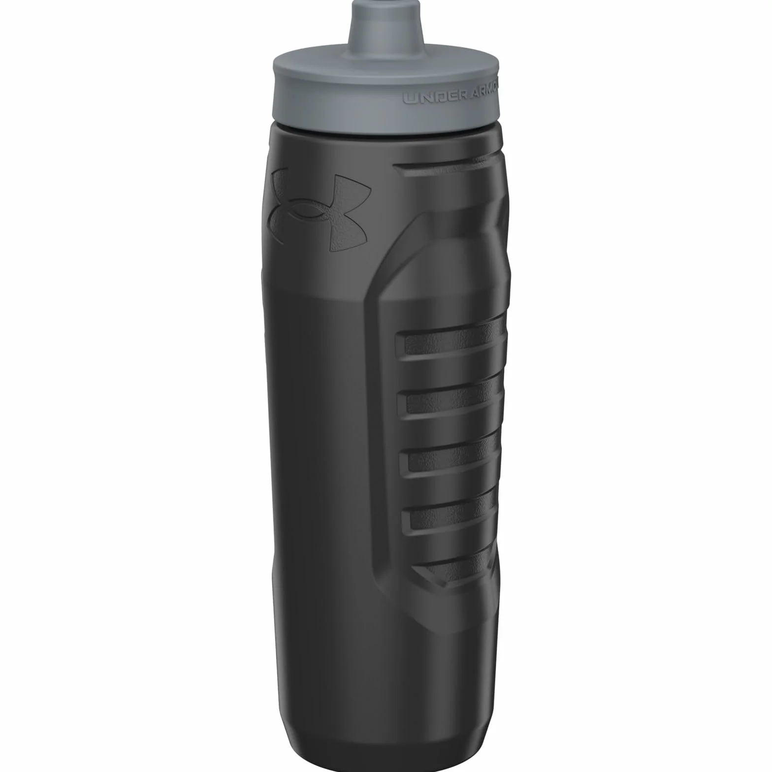 Under Armour Butelki na wodę do ściskania, 907 ml, sportowa butelka na wodę Sideline z pokrywką Quick-Shot, szybkie i łatwe nawodnienie, butelki na wodę na siłownię, butelka do wyciskania, 1 butelka
