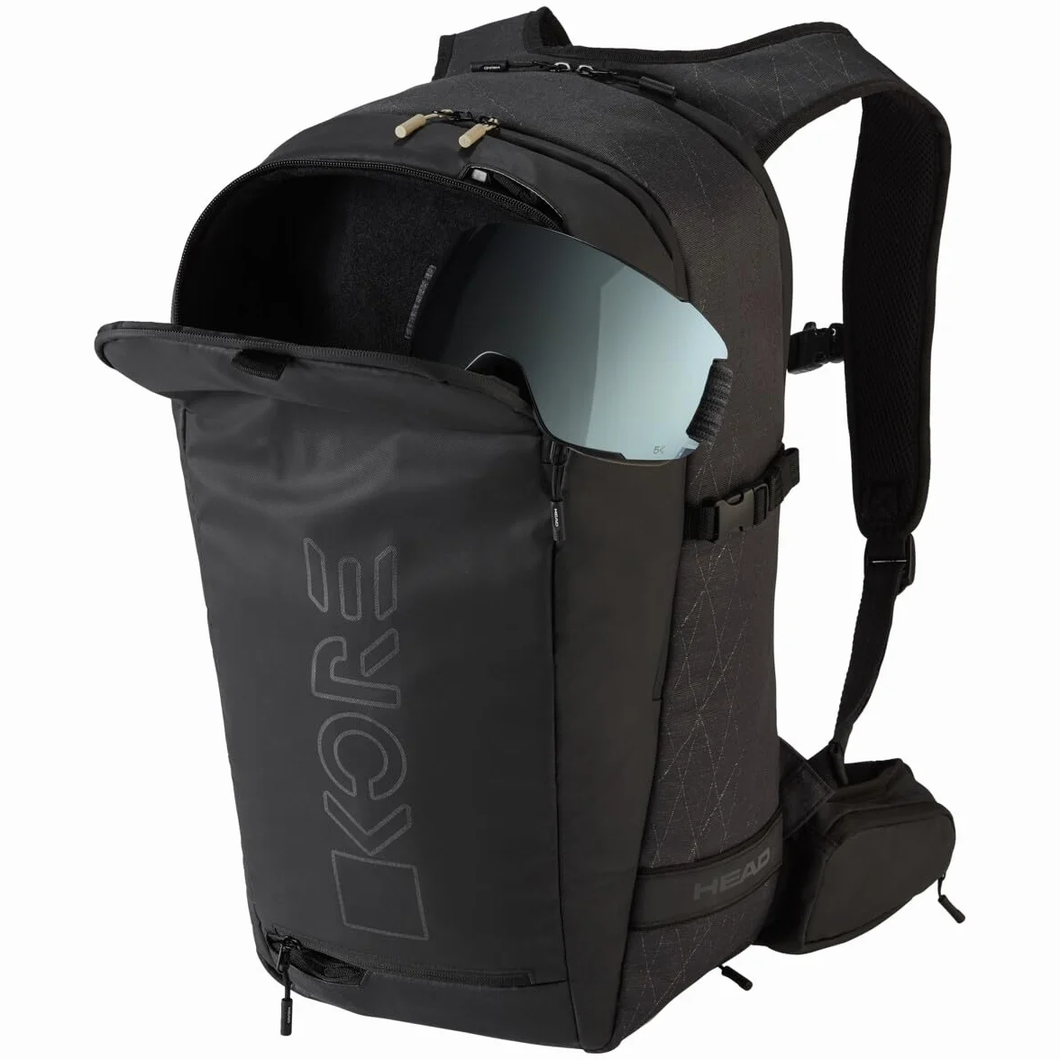 Head Unisex - Adult Head Kore Backpack 383103 Plecak, Czarny, 30 l
