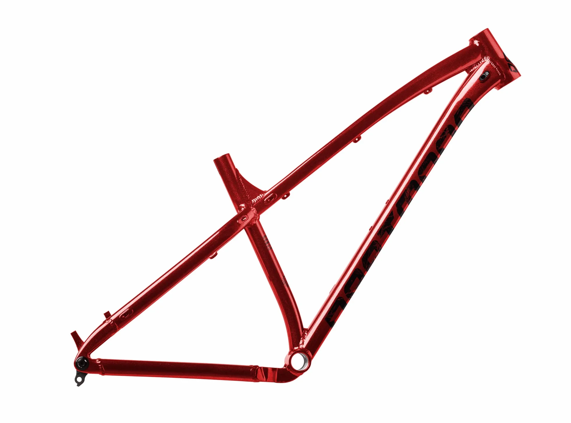Podstawowa ramka 27.5 Glossy Red Diabeł Rama, XLarge