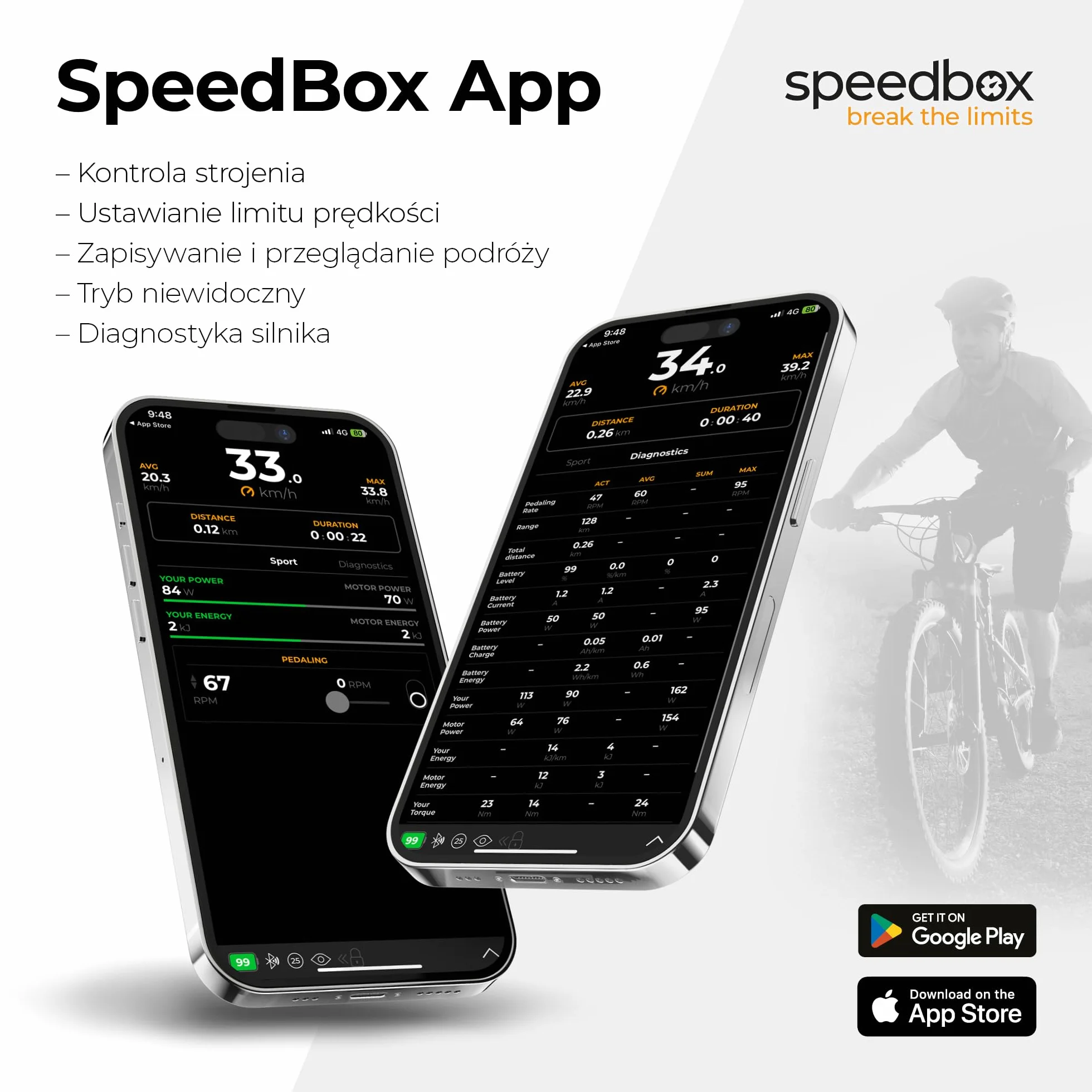 SpeedBox 1.3 B.Tuning (z Bluetooth) kompatybilny z Shimano EP8 / Chip tuningowy dla E-Bike z silnikami Shimano + E-Tube Port Di2 + System satelitarny/Aplikacja SpeedBox
